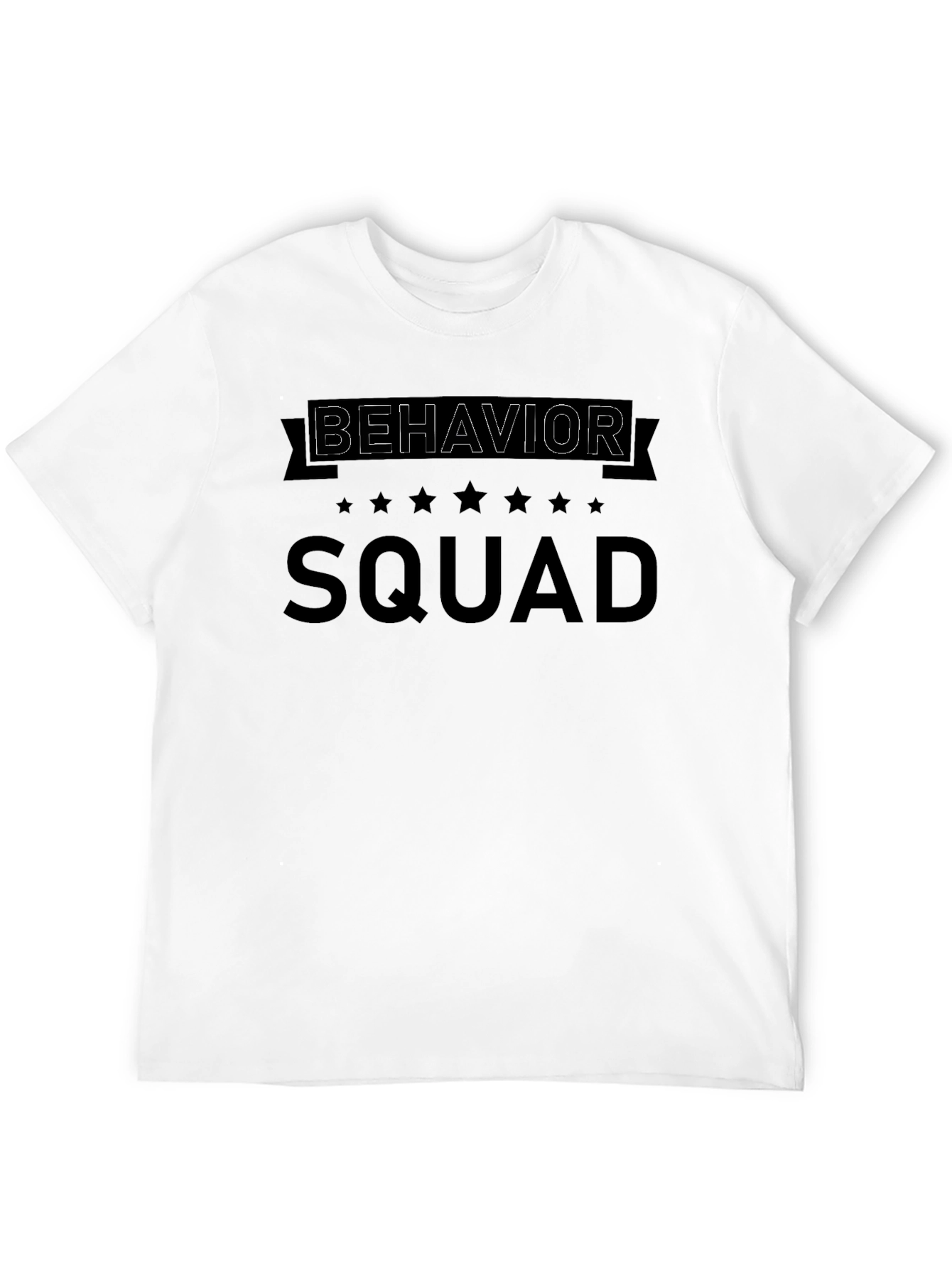 Behavior Squad Graphic Tee - Mens Black T-Shirt