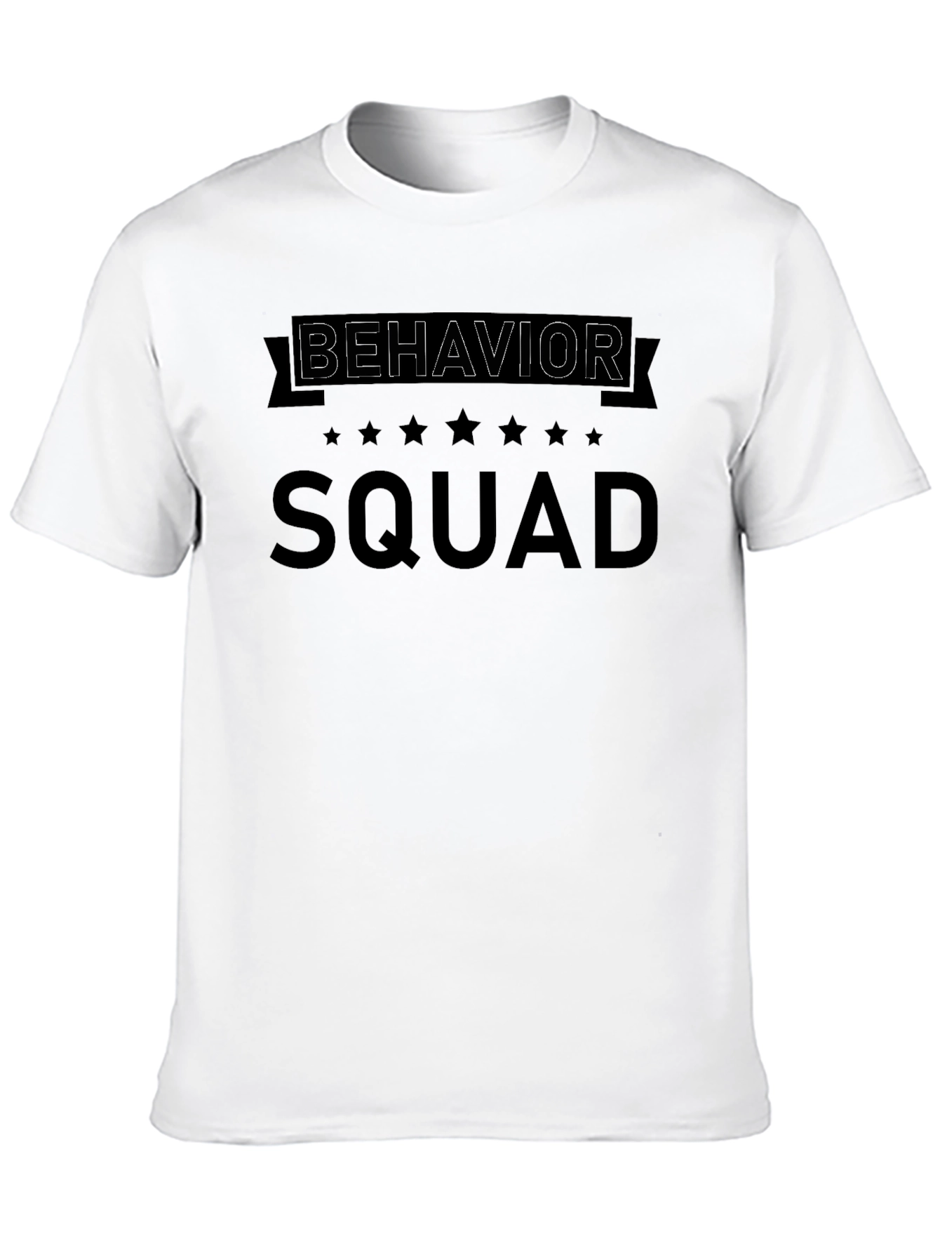 Behavior Squad Graphic Tee - Mens Black T-Shirt