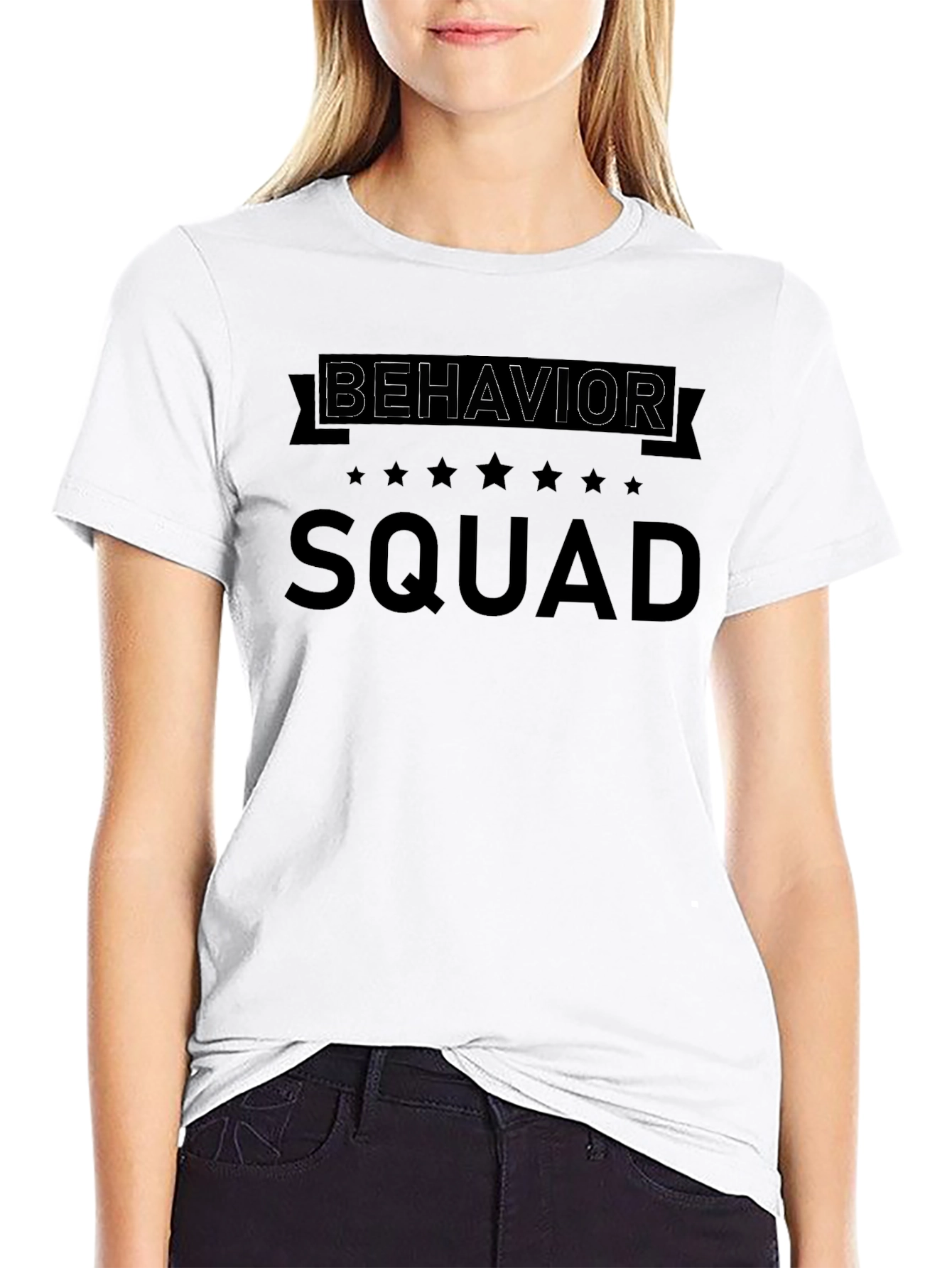 Behavior Squad Graphic Tee - Mens Black T-Shirt