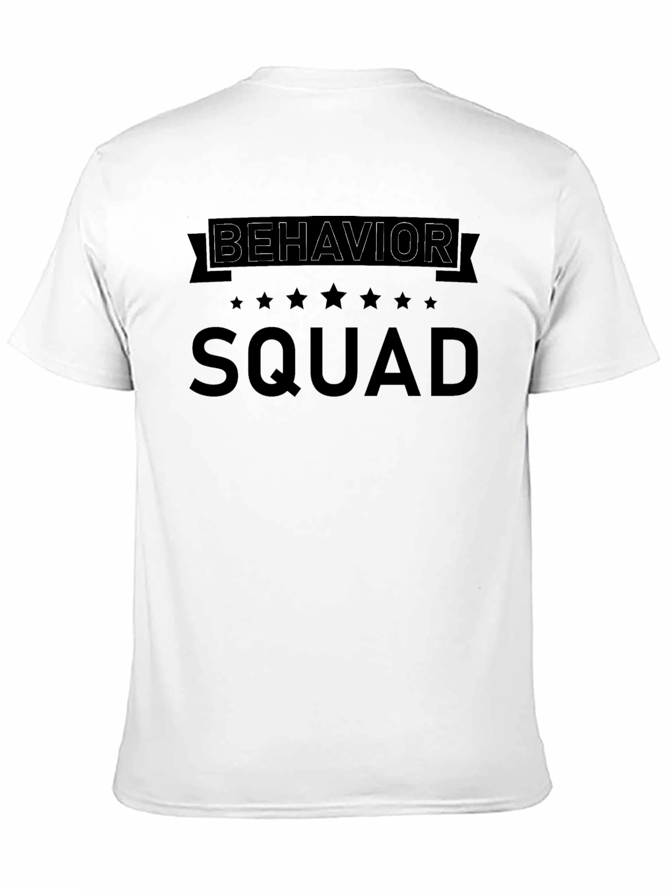 Behavior Squad Graphic Tee - Mens Black T-Shirt