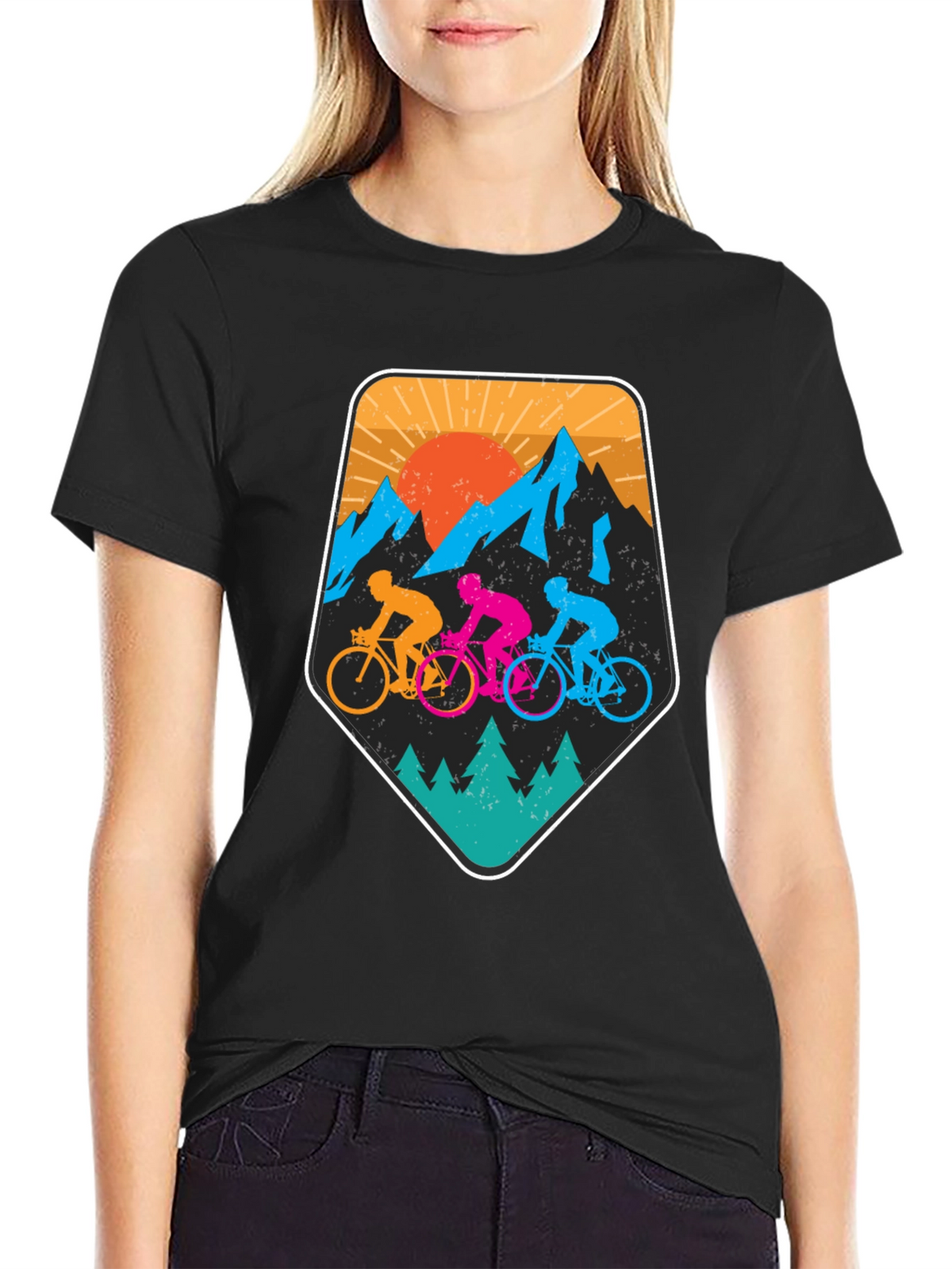 Mountain Biking T-Shirt - Outdoor Adventure Tee