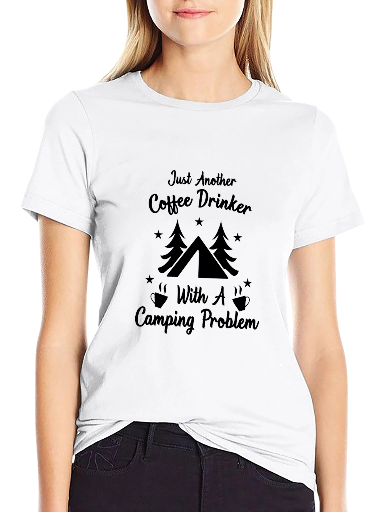 Coffee & Camping T-Shirt - Outdoor Adventure Apparel