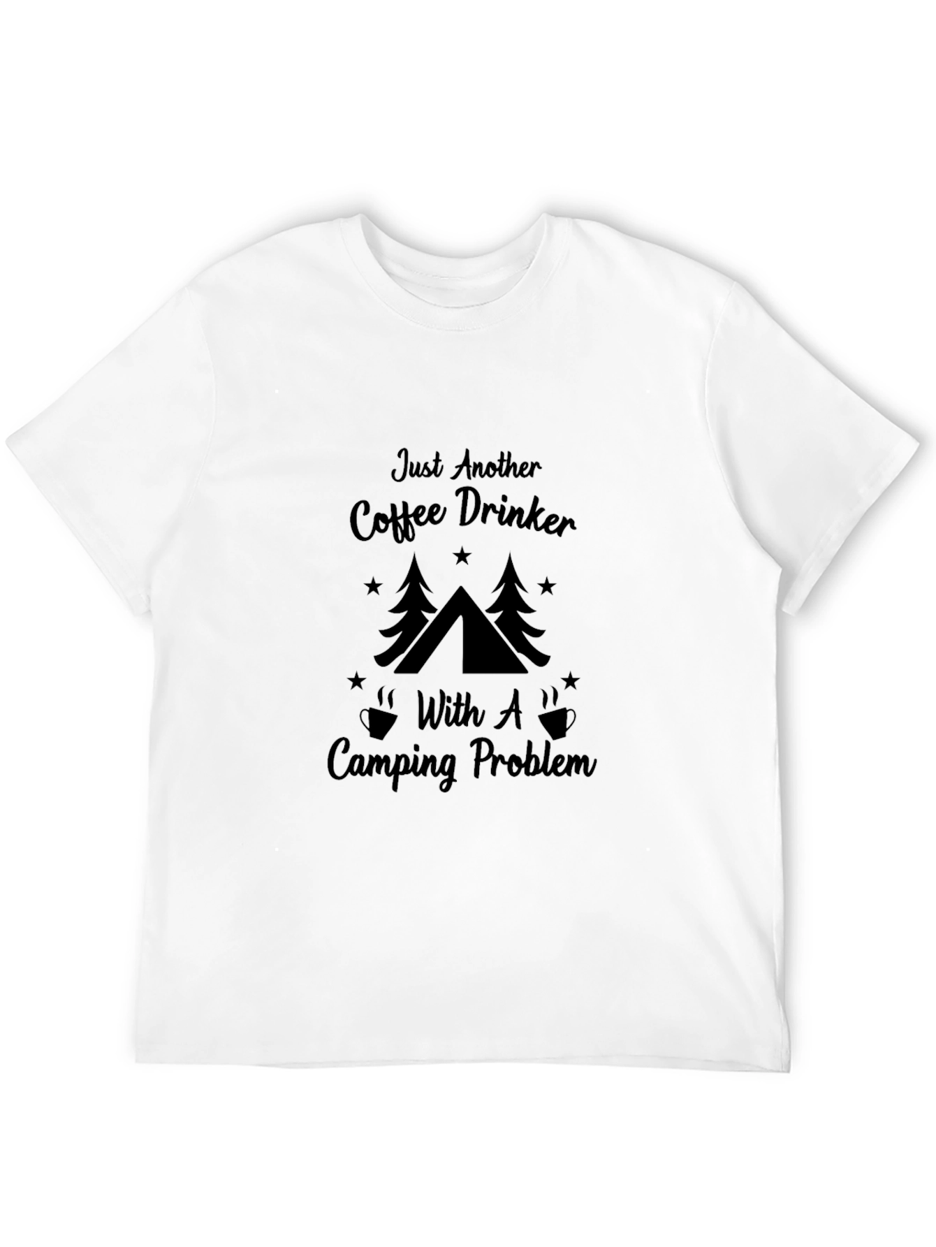 Coffee & Camping T-Shirt - Outdoor Adventure Apparel