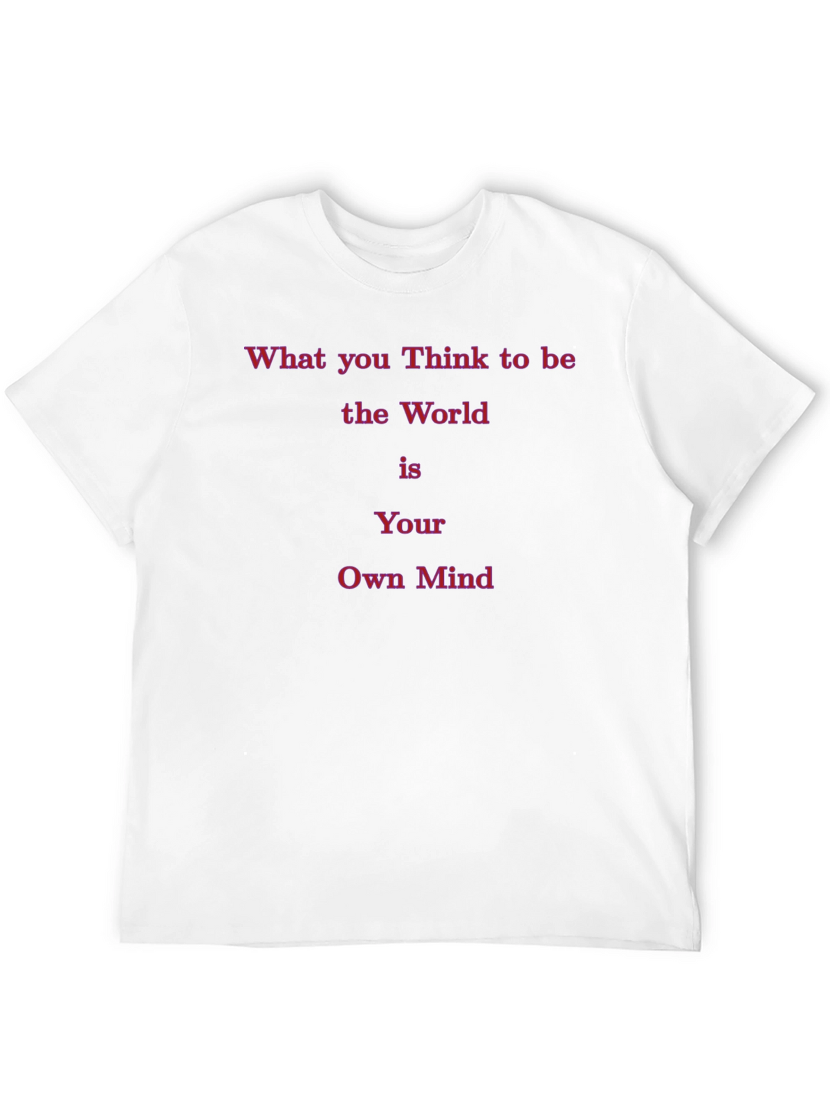 Mindful World Tee: Own Your Thoughts