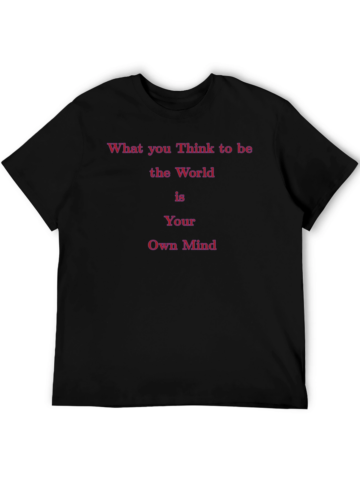 Mindful World Tee: Own Your Thoughts