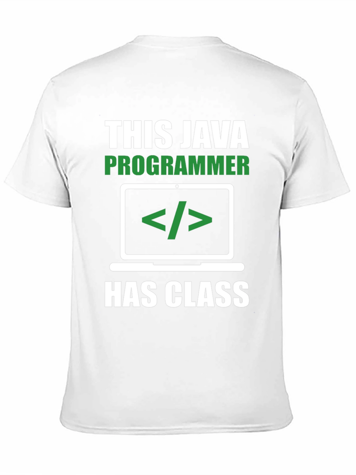 Java Programmer T-Shirt - Has Class Coding Tee