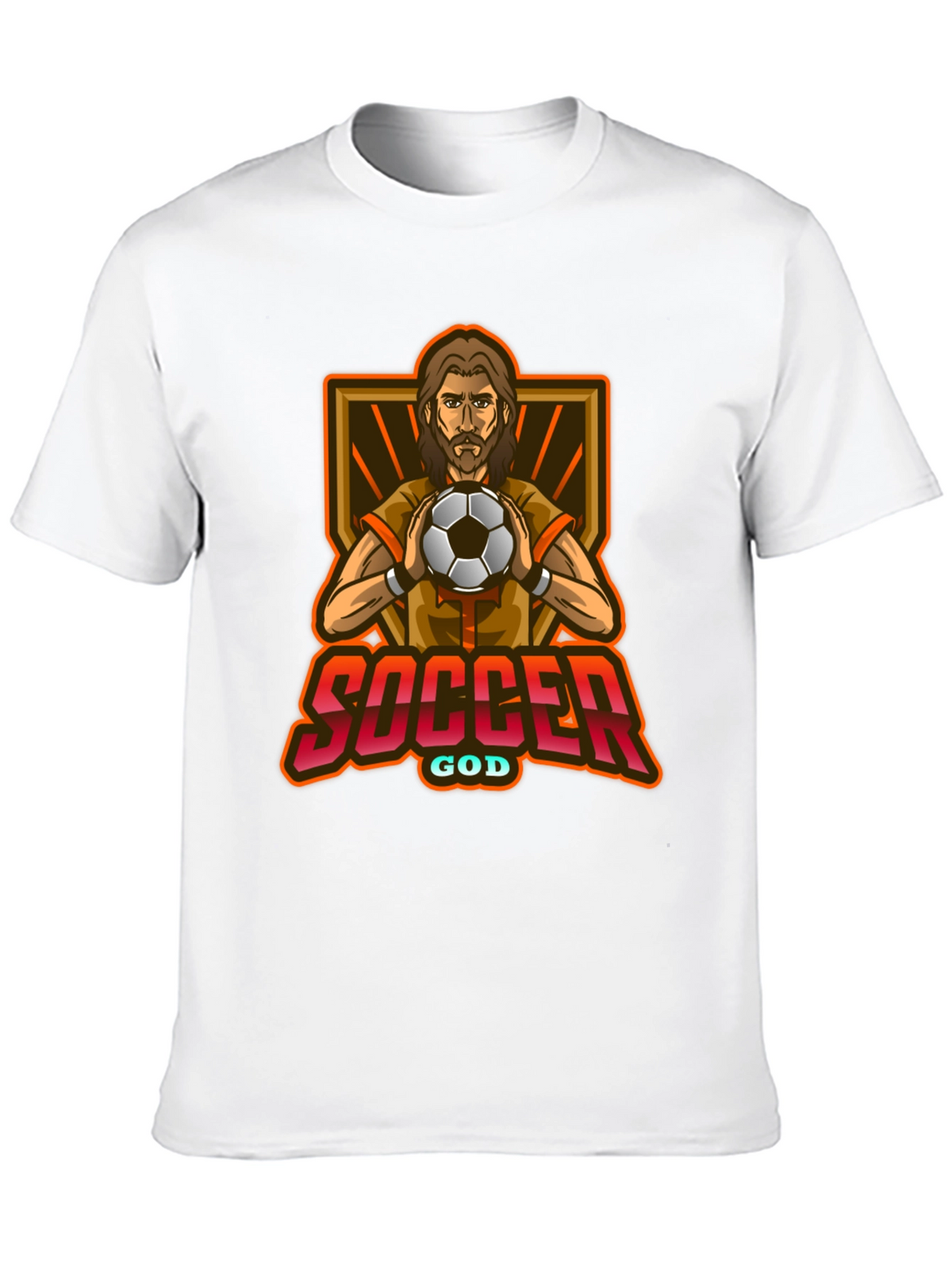 Soccer God Graphic T-Shirt - Stylish & Unique Design