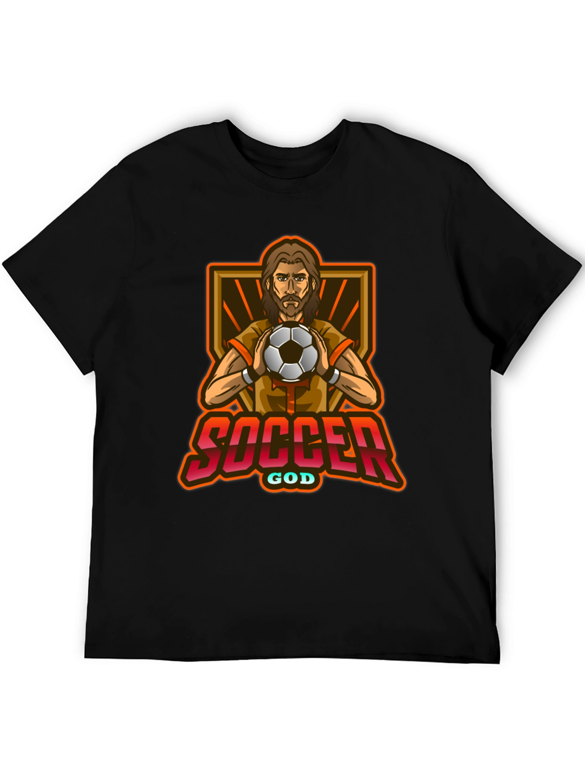 Soccer God Graphic T-Shirt - Stylish & Unique Design