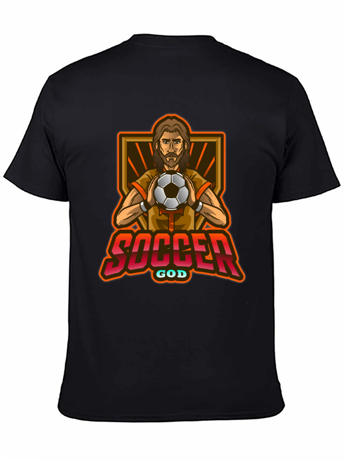 Soccer God Graphic T-Shirt - Stylish & Unique Design