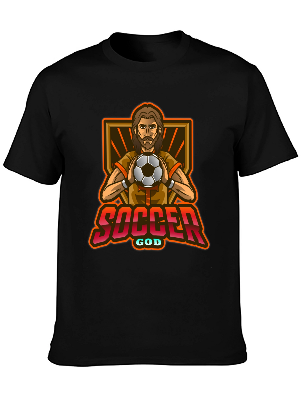 Soccer God Graphic T-Shirt - Stylish & Unique Design