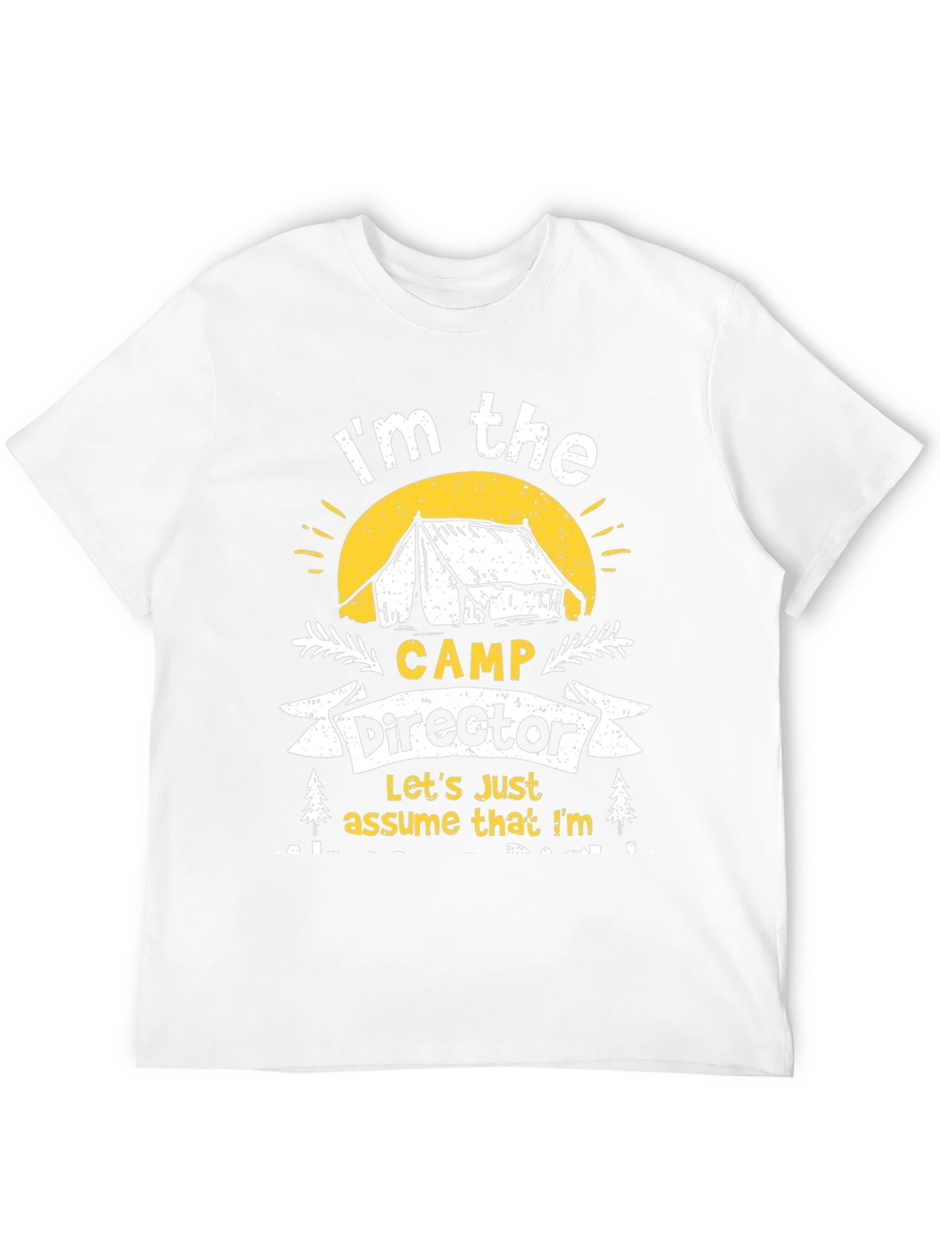 Camp Director T-Shirt - Camping Apparel