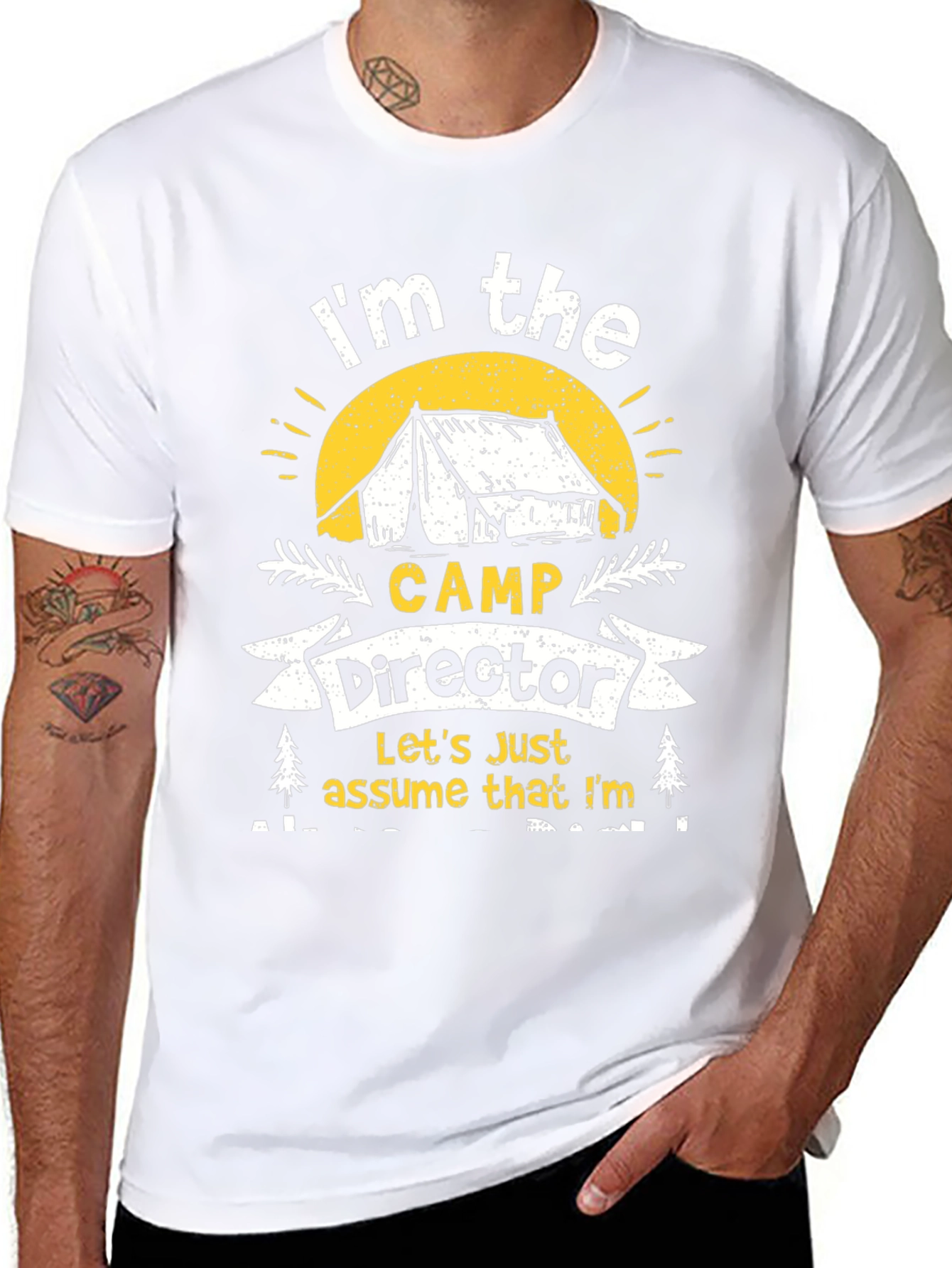 Camp Director T-Shirt - Camping Apparel