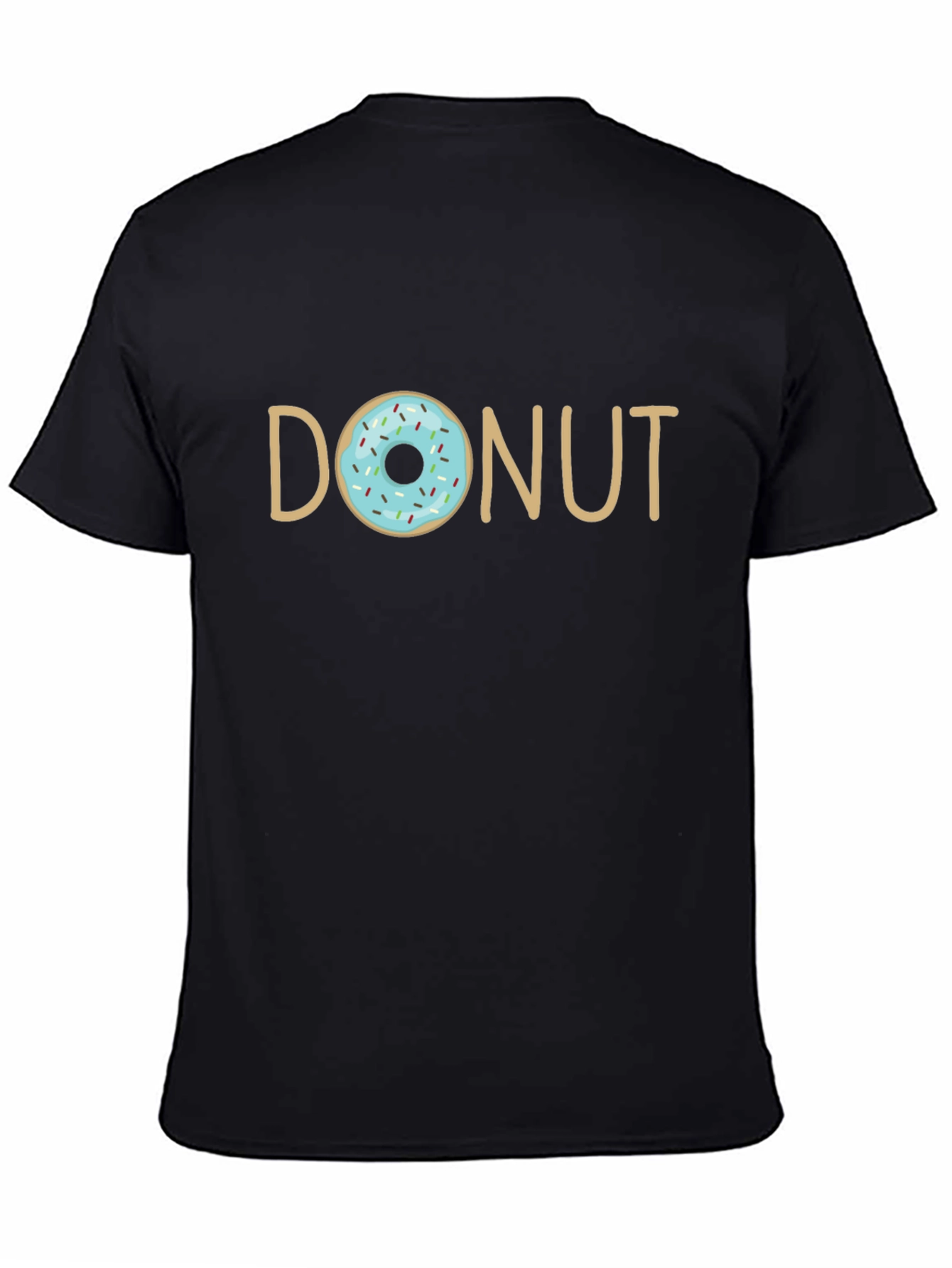 Donut Graphic T-Shirt - Casual Cotton Tee