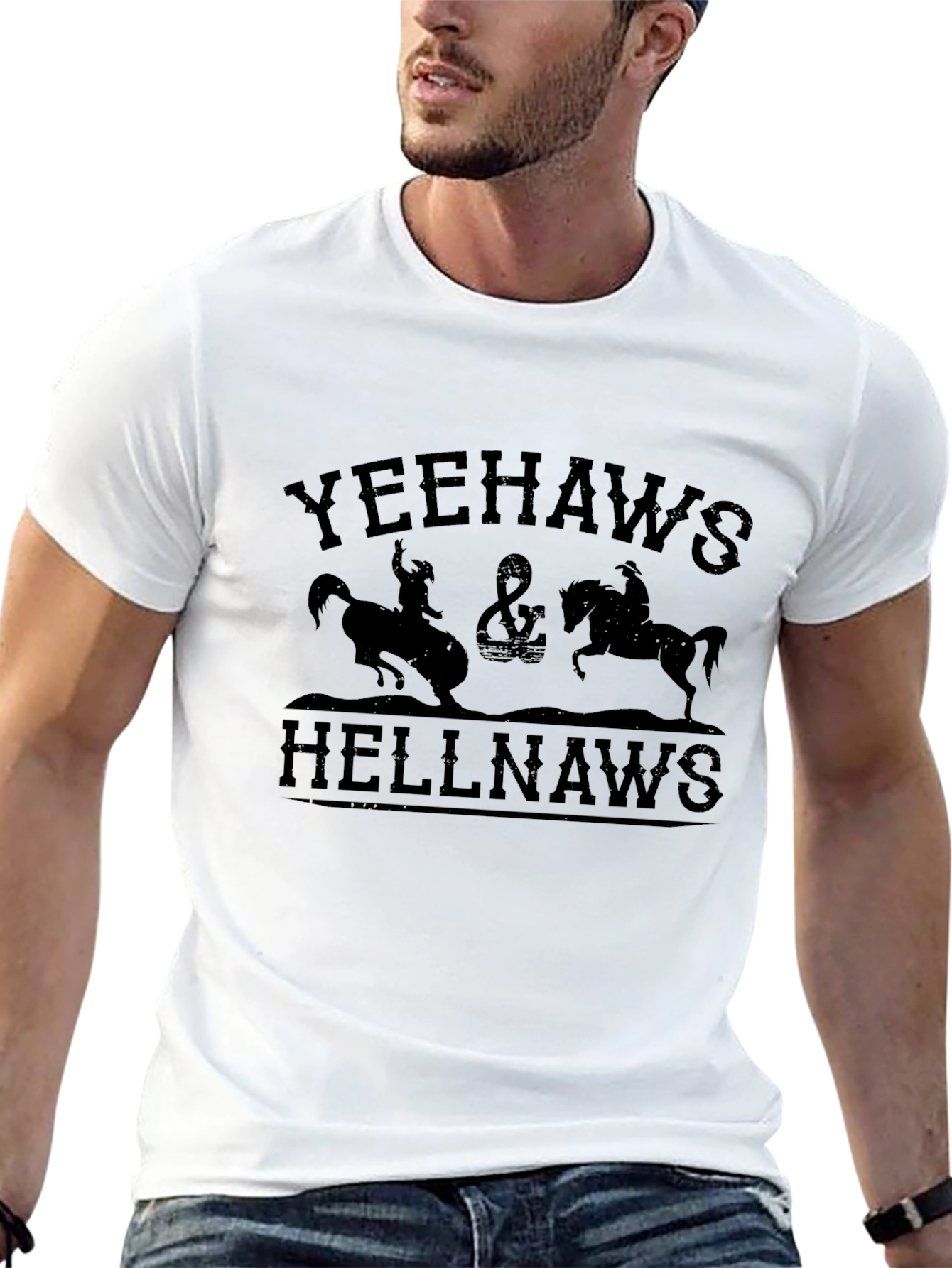 Yeehaws & Hellnaws Graphic T-Shirt