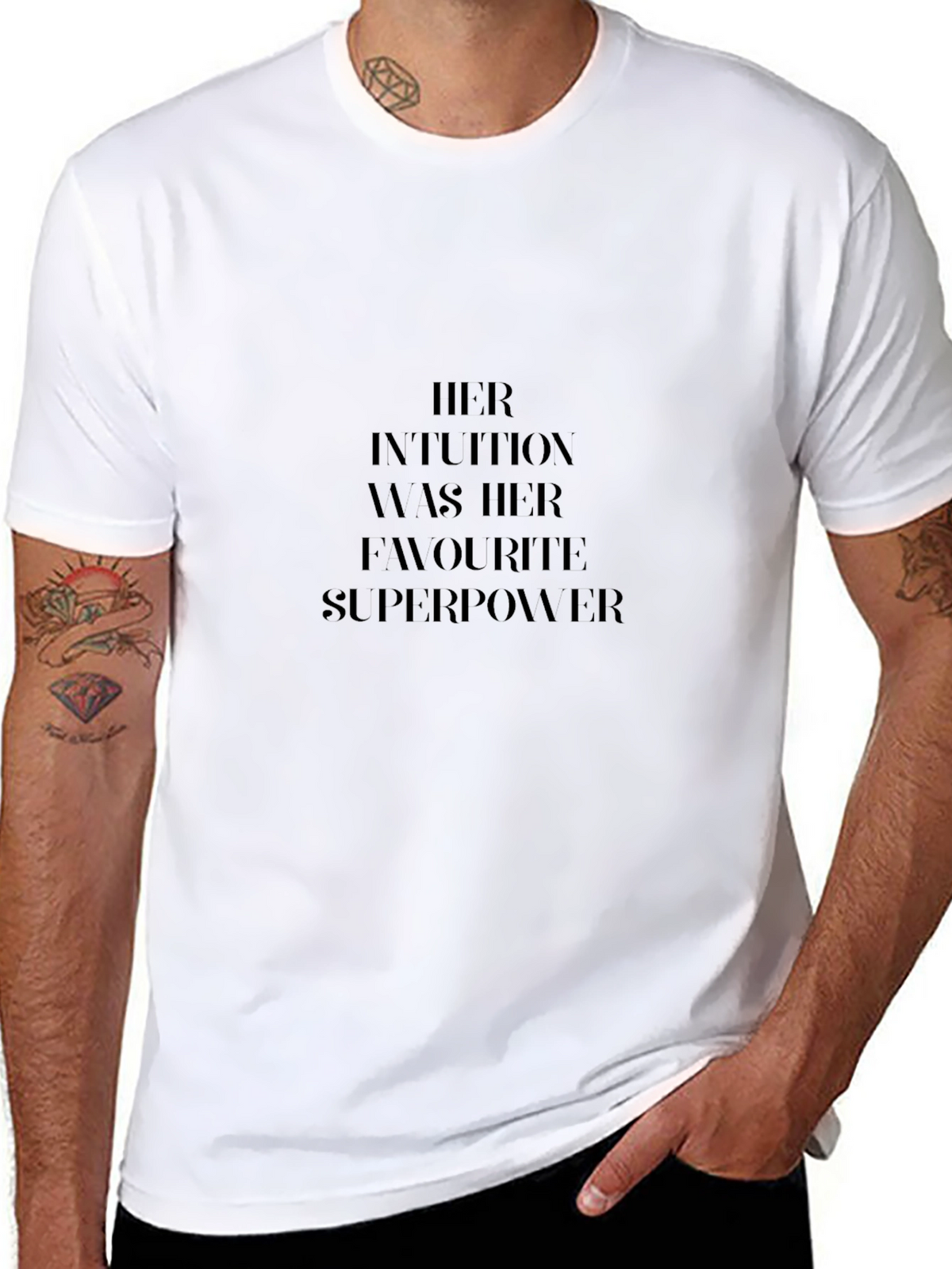 Intuition Superpower Black T-Shirt