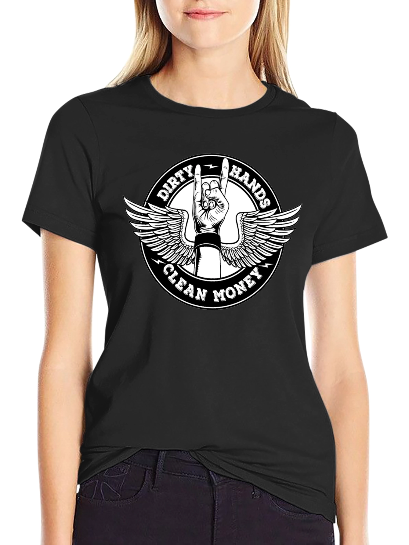 Dirty Hands Clean Money Graphic Tee