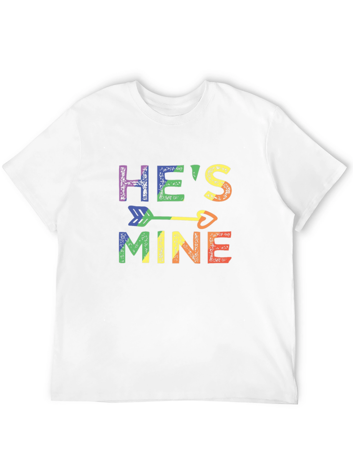 Hes Mine Rainbow LGBTQ+ Pride T-Shirt
