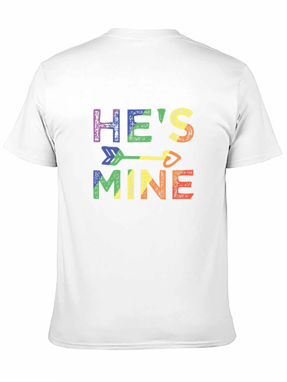 Hes Mine Rainbow LGBTQ+ Pride T-Shirt