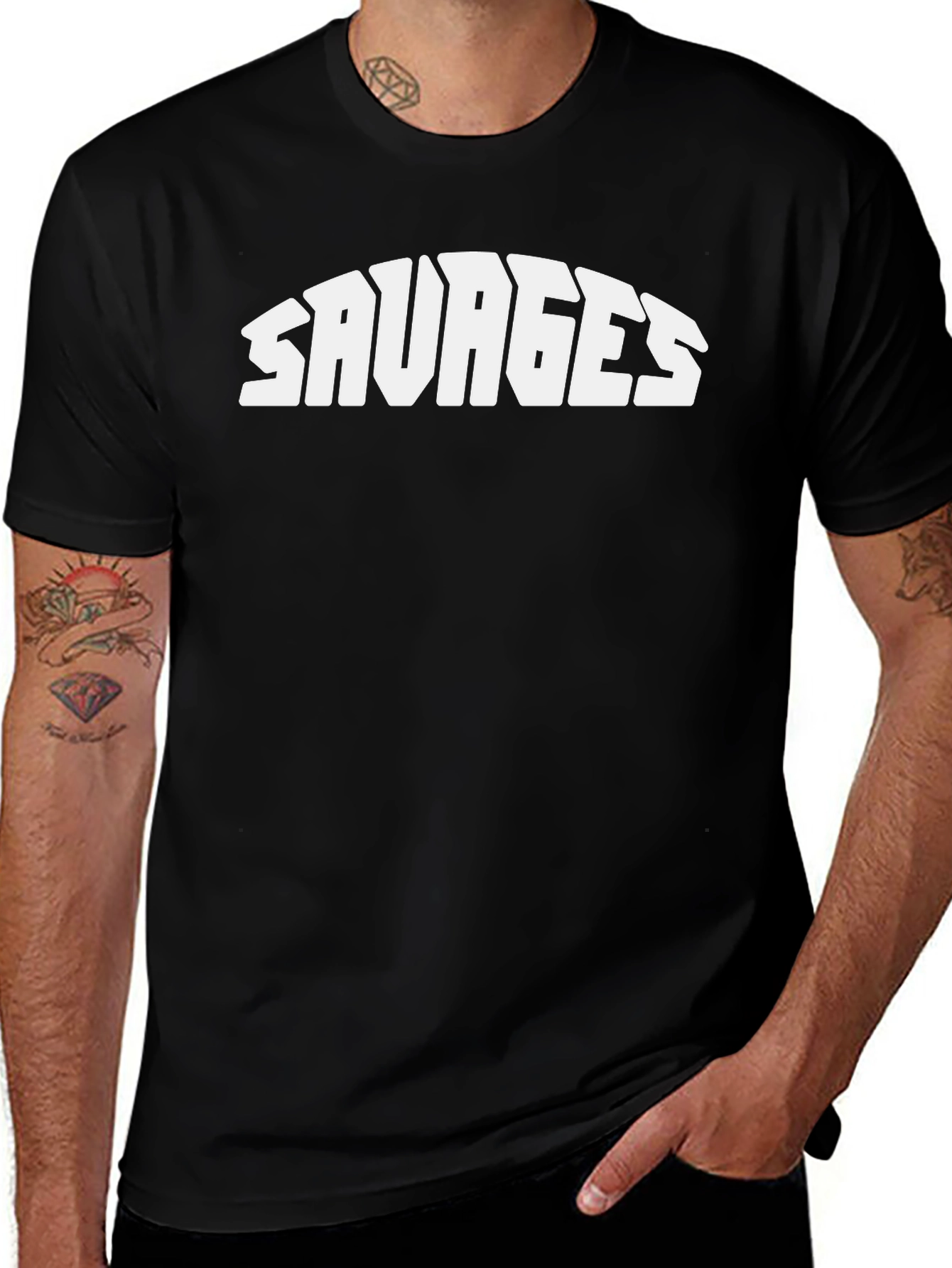 Savages Graphic Tee - Bold Streetwear Style