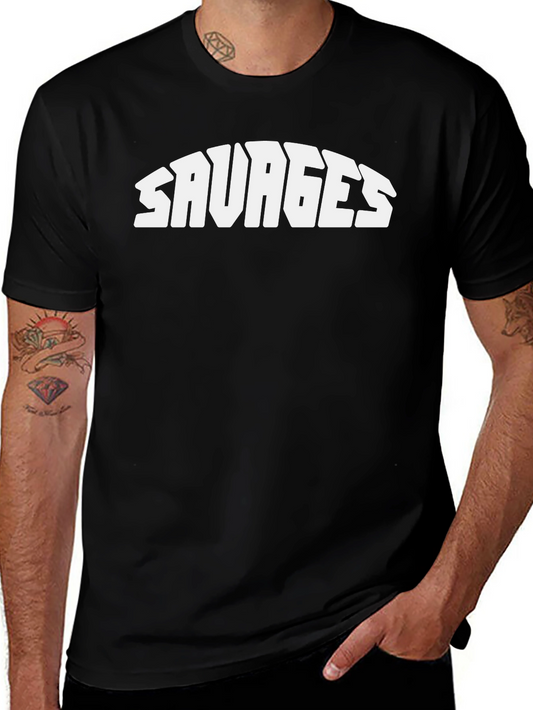 Savages Graphic Tee - Bold Streetwear Style