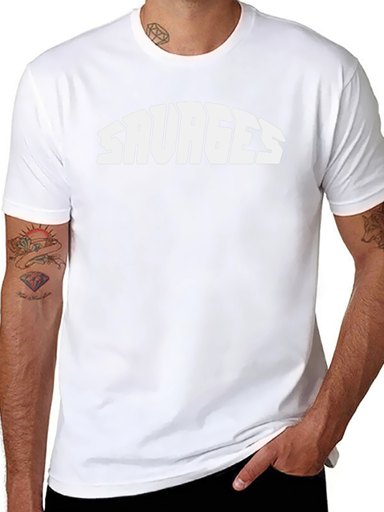 Savages Graphic Tee - Bold Streetwear Style