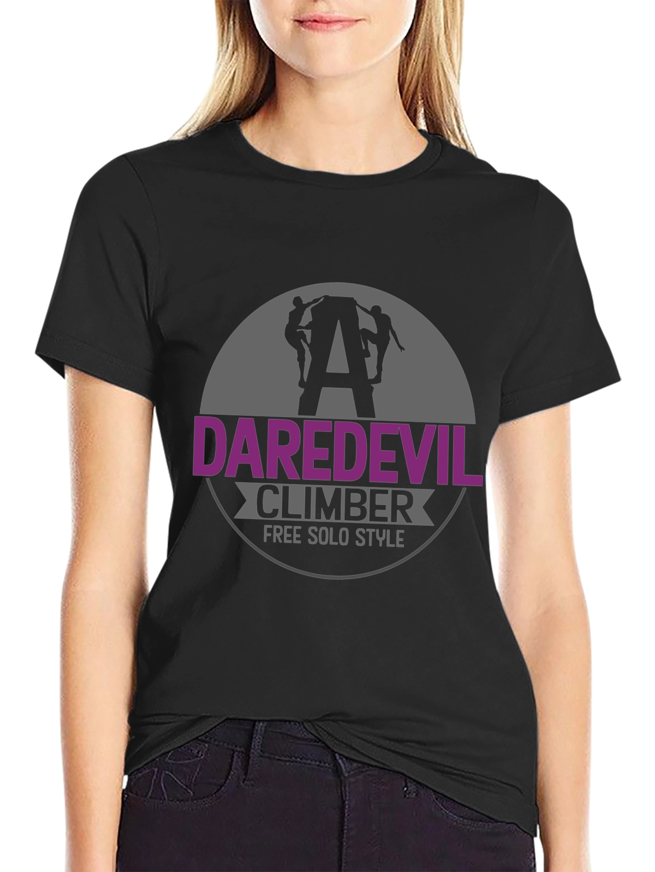 Daredevil Climber T-Shirt - Free Solo Style
