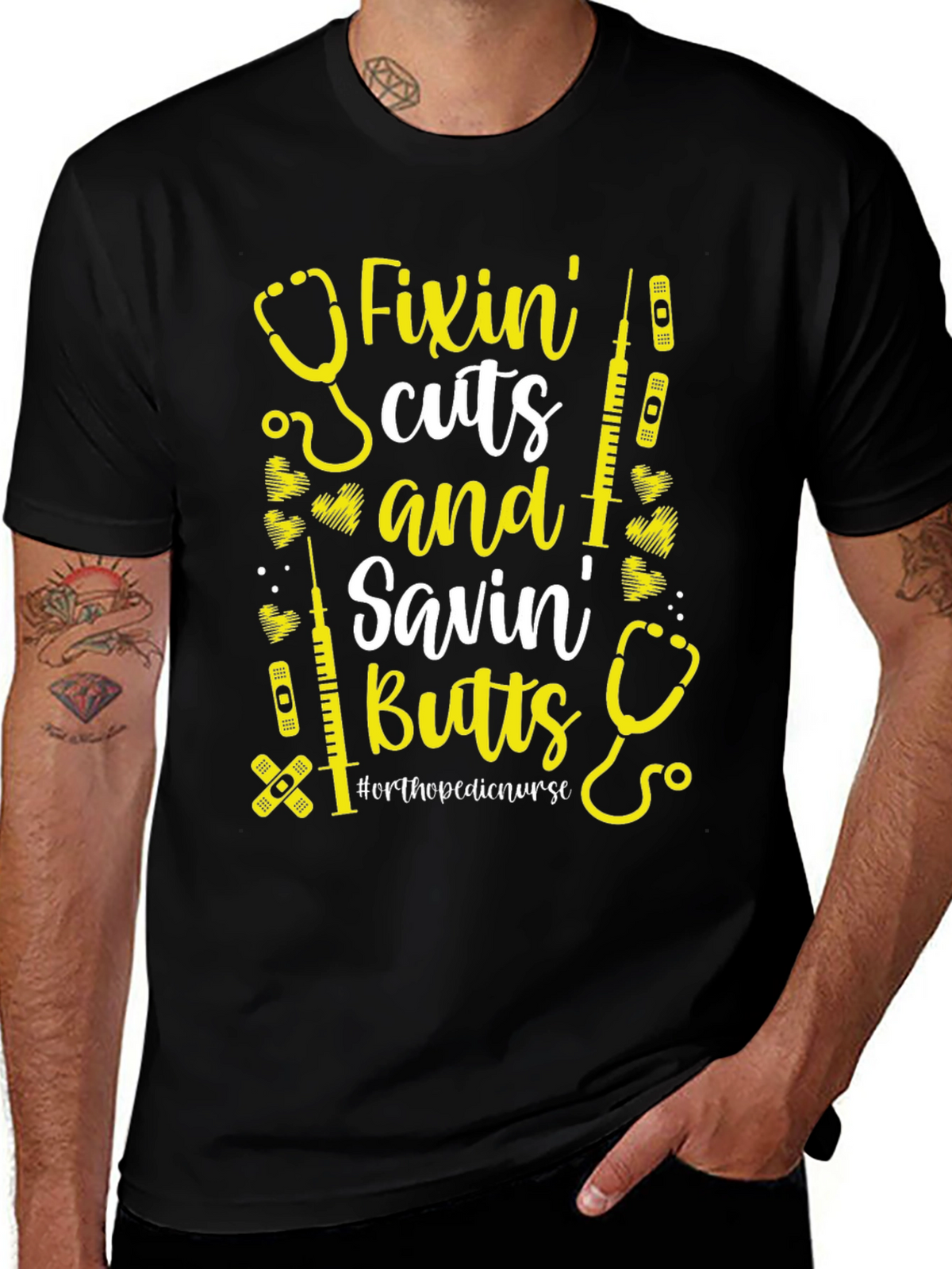 Fixin Cuts & Savin Butts T-Shirt