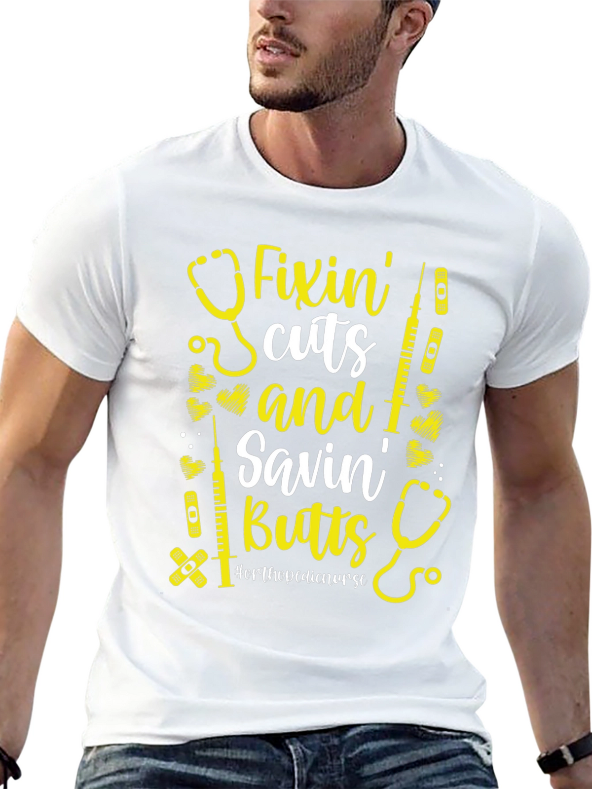 Fixin Cuts & Savin Butts T-Shirt