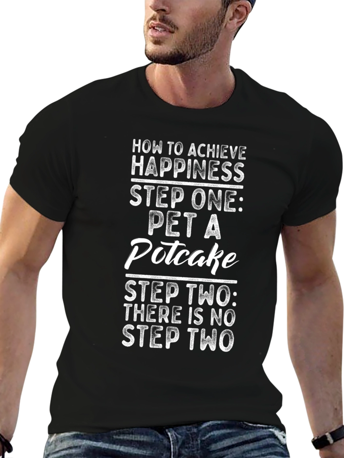 Pet A Potcake T-Shirt: Happiness Guide