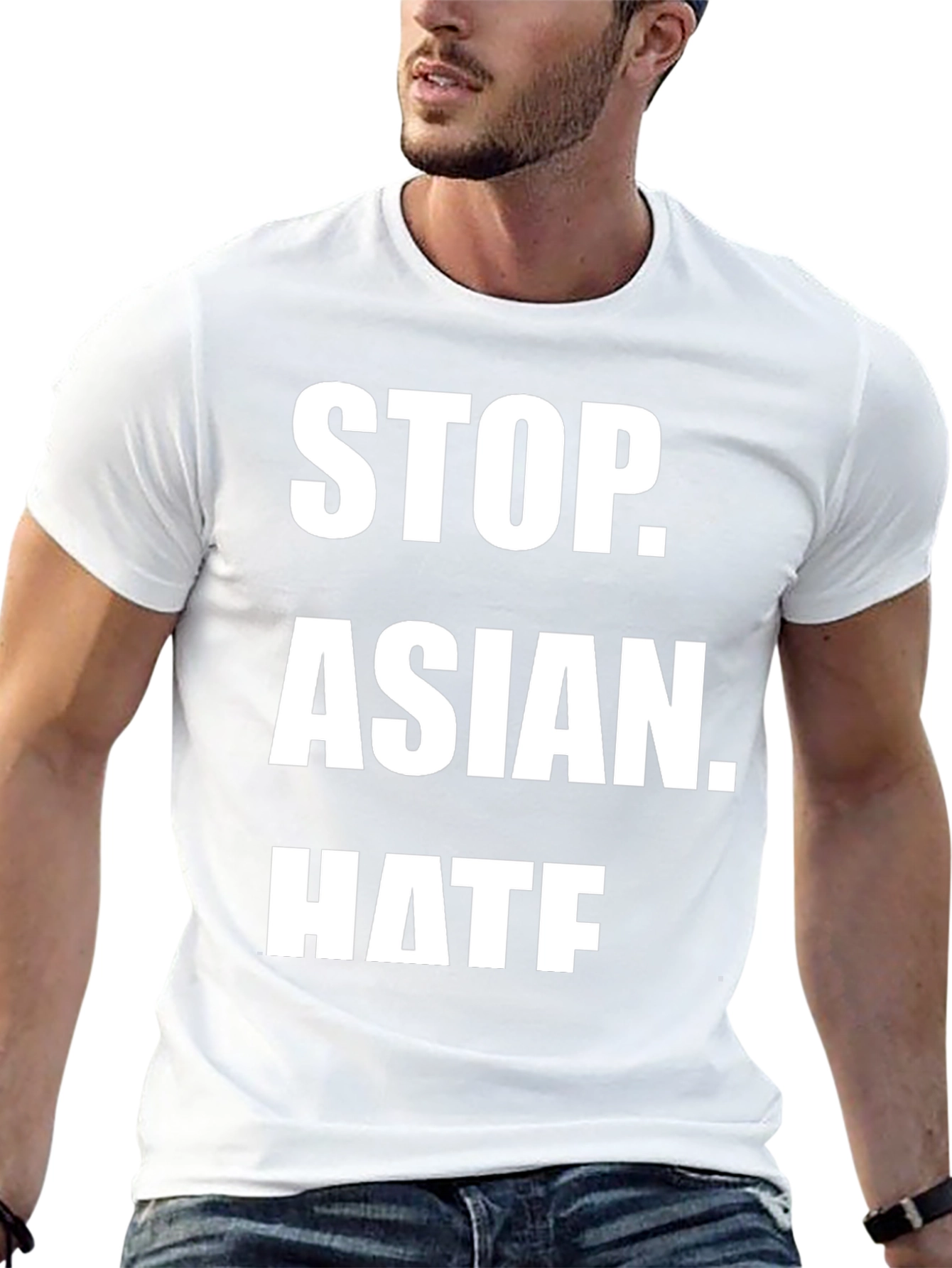 Stop Asian Hate T-Shirt - Black