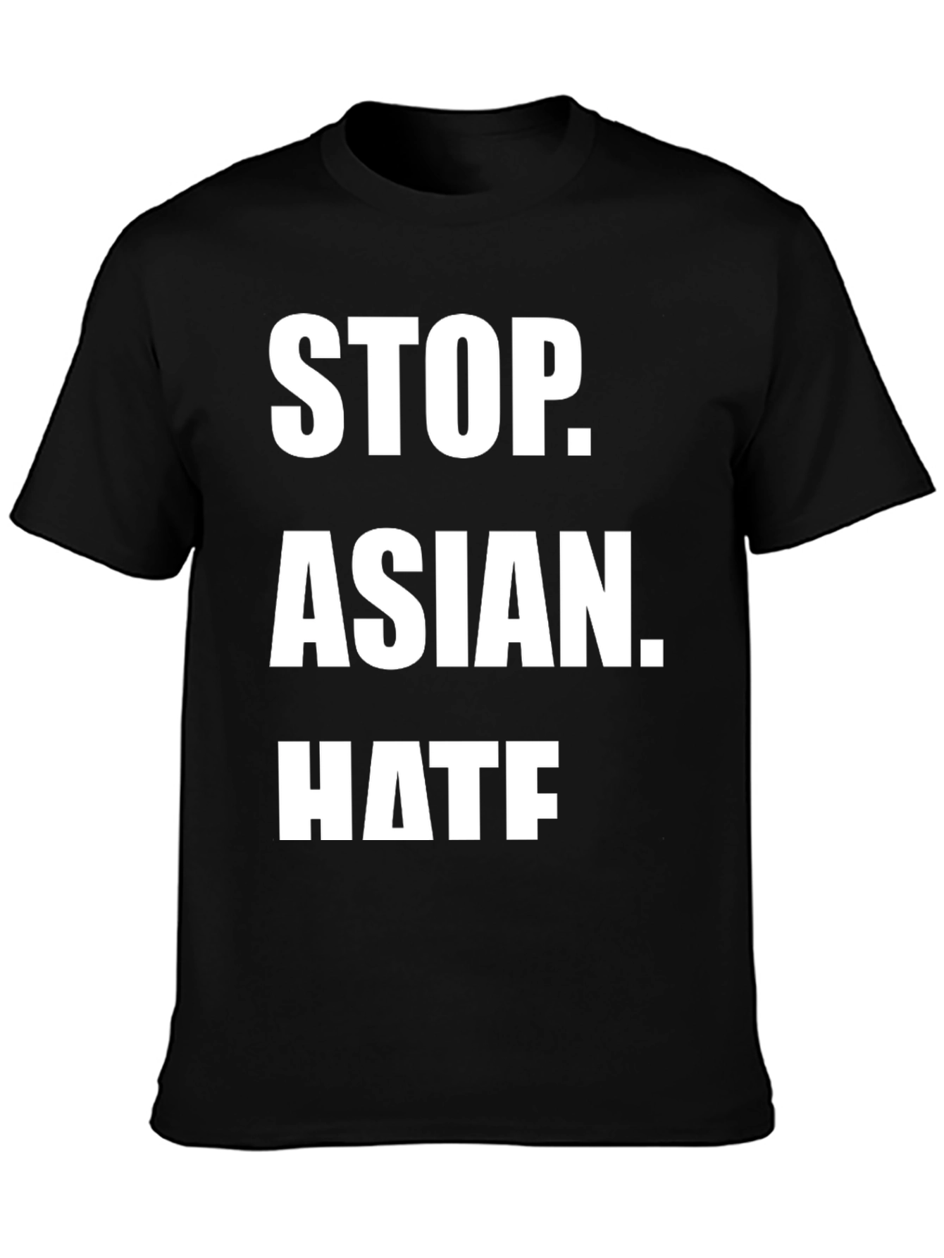 Stop Asian Hate T-Shirt - Black