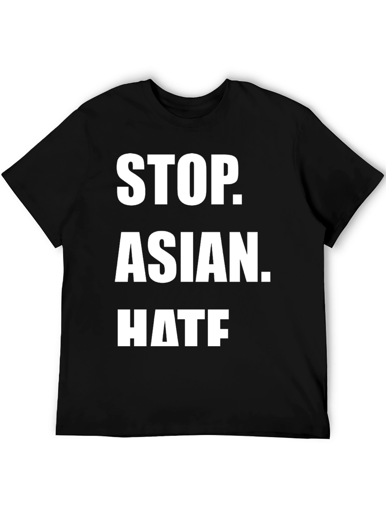 Stop Asian Hate T-Shirt - Black