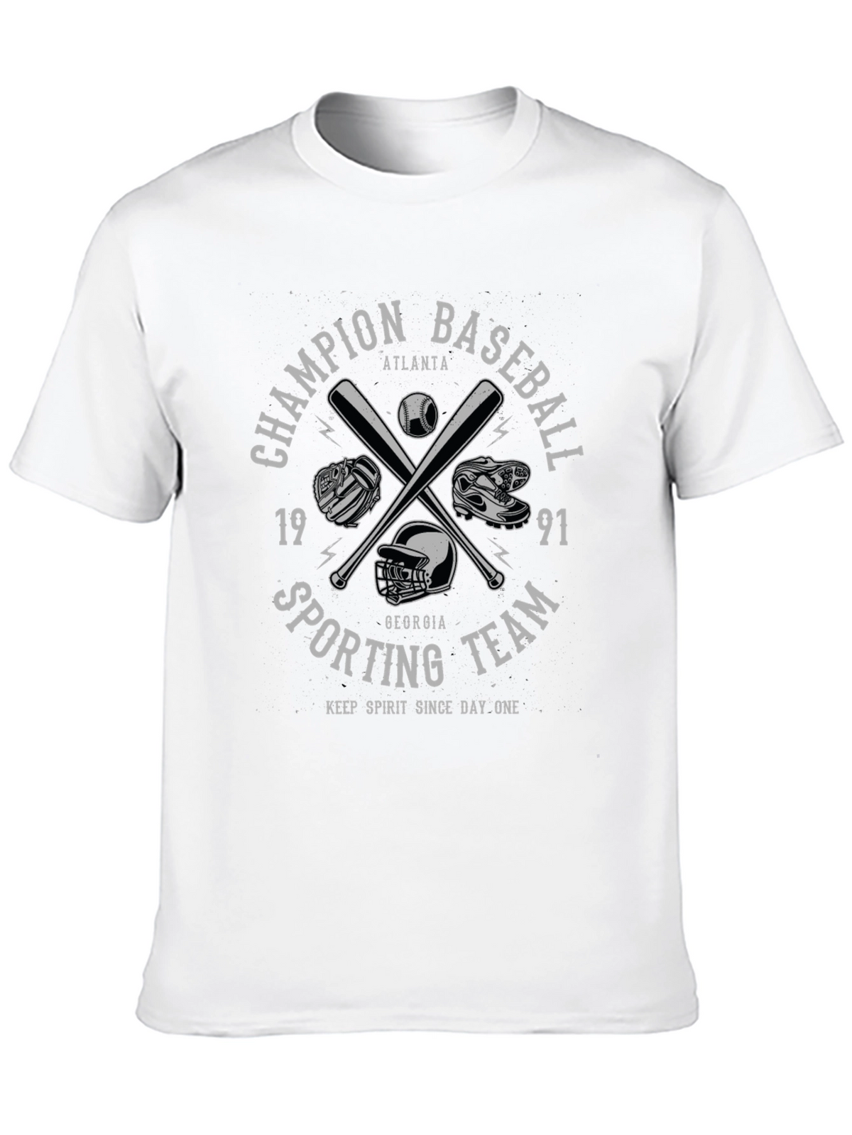 Champion Baseball Sporting Team T-Shirt