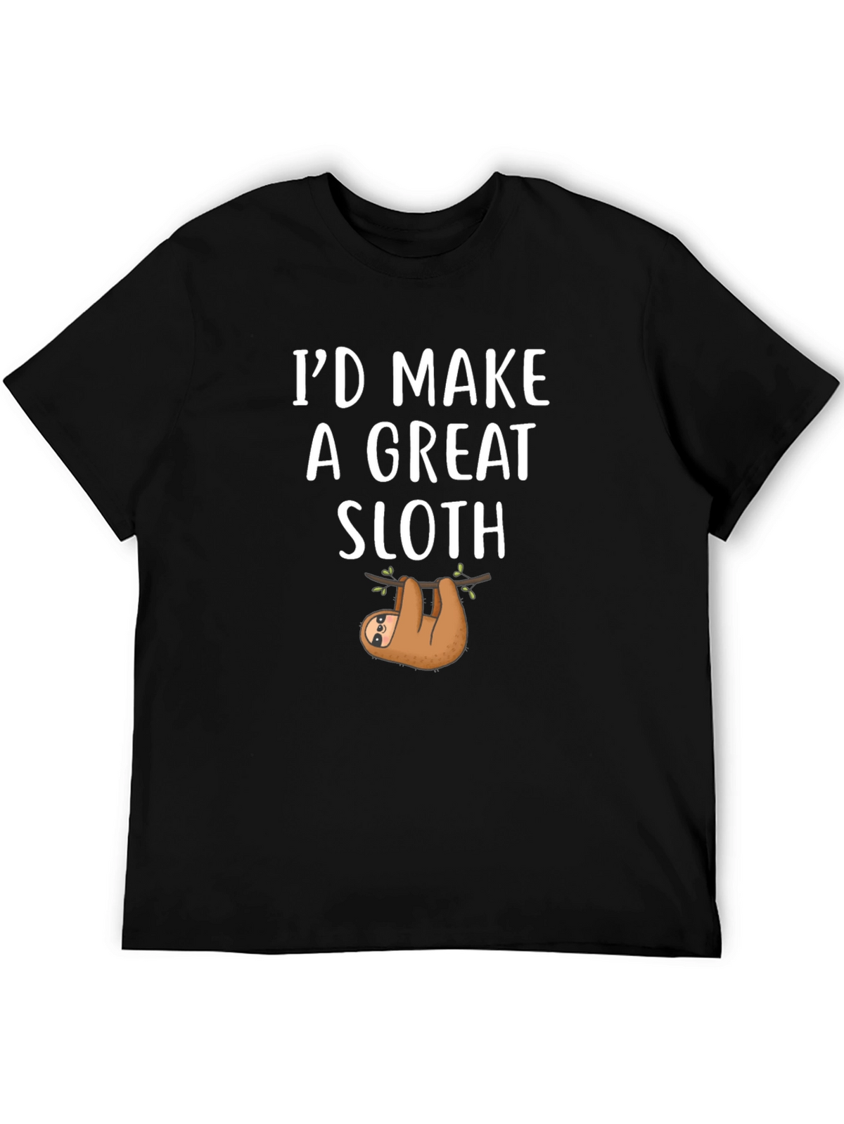 Great Sloth T-Shirt - Funny Animal Tee