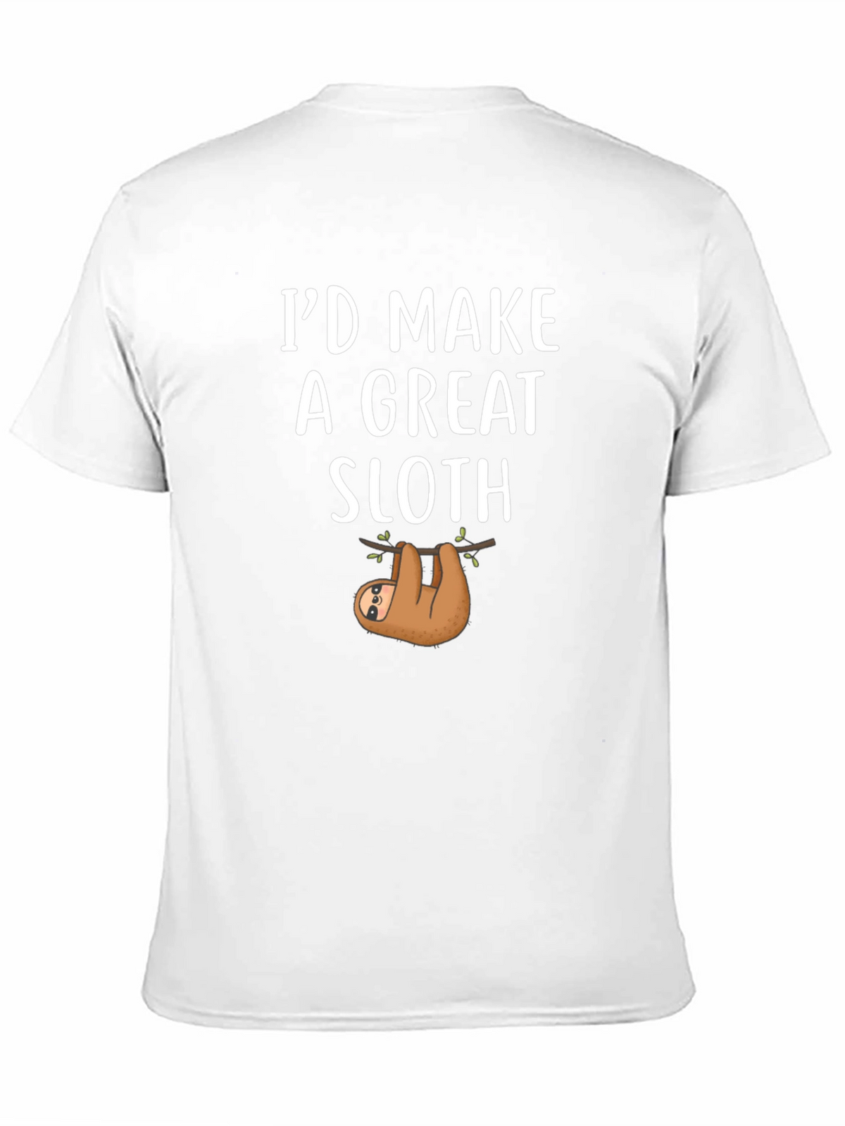 Great Sloth T-Shirt - Funny Animal Tee