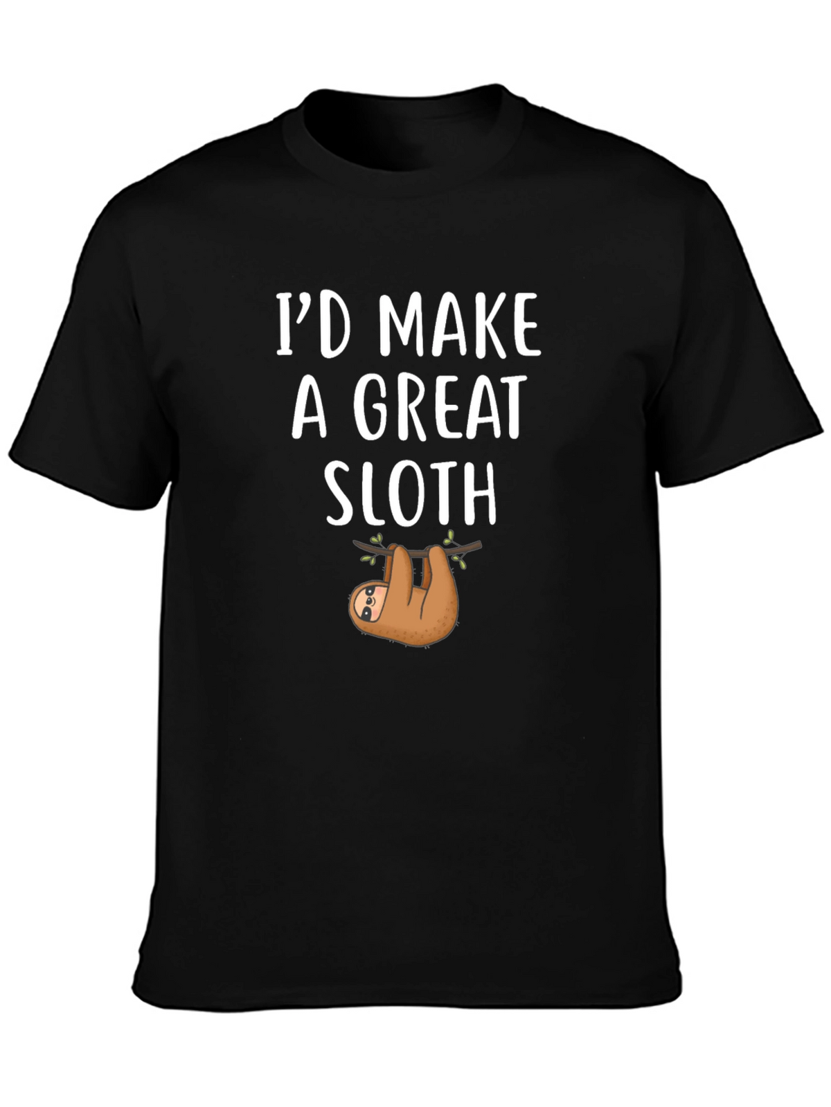 Great Sloth T-Shirt - Funny Animal Tee