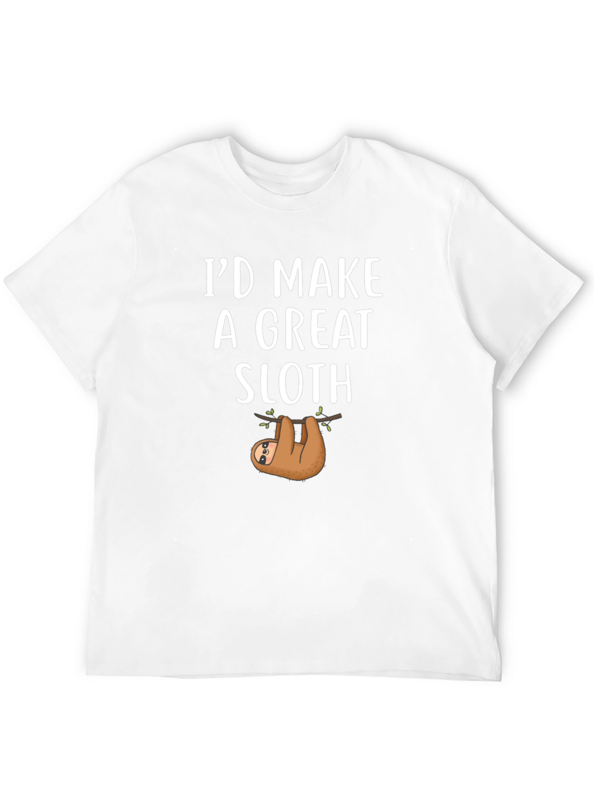 Great Sloth T-Shirt - Funny Animal Tee