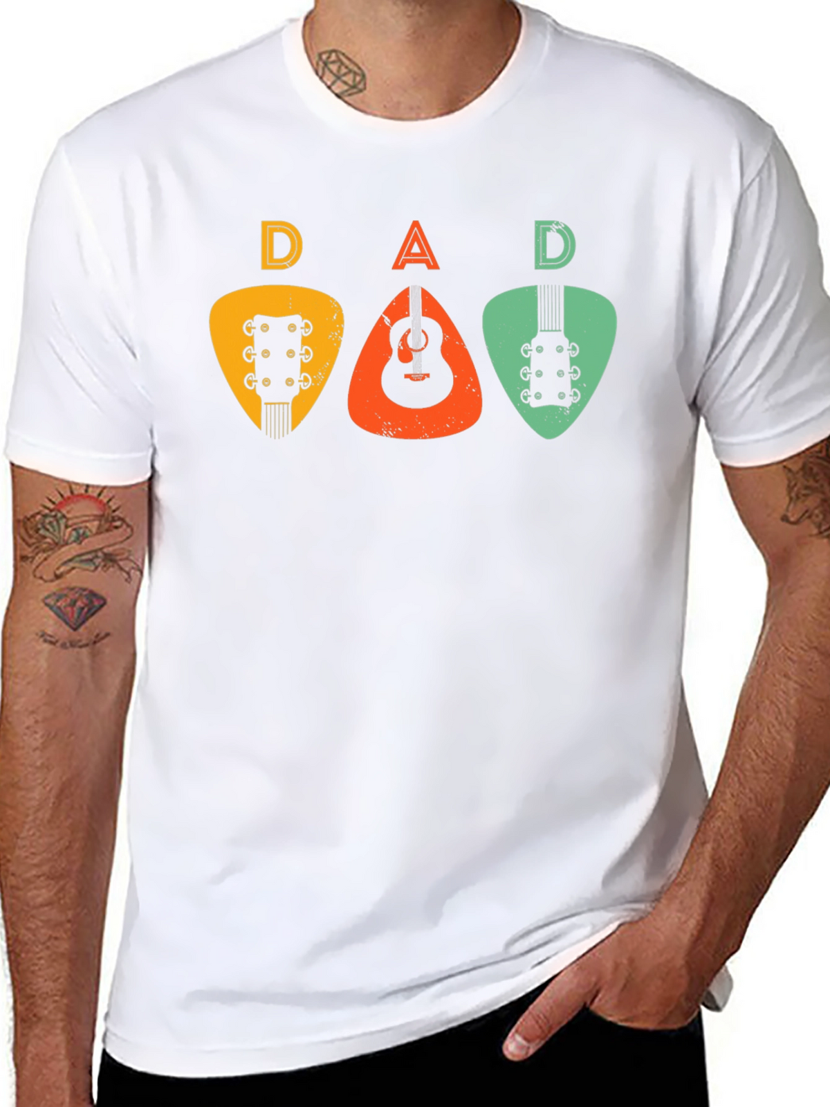 Guitar Pick Dad T-Shirt