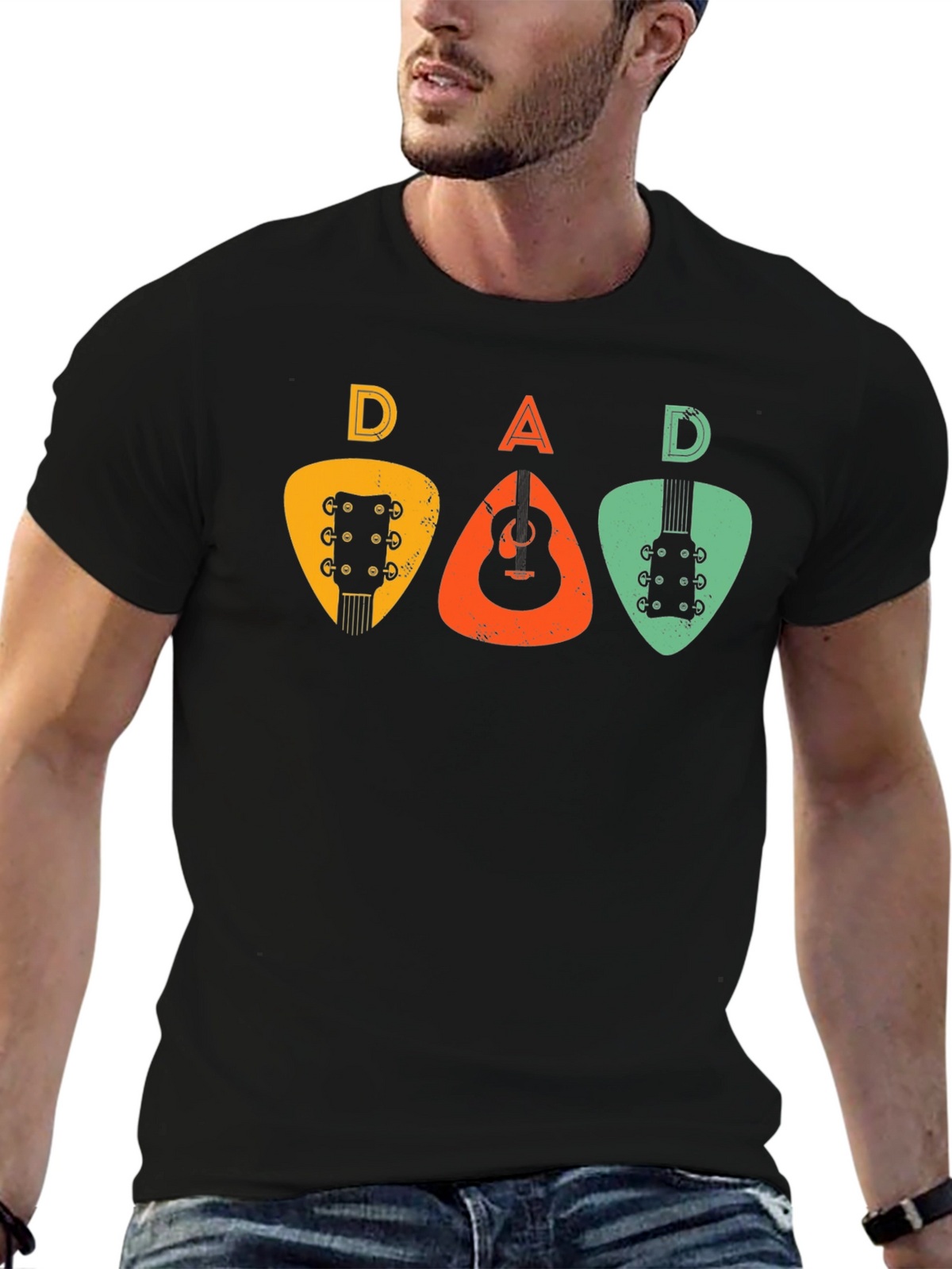 Guitar Pick Dad T-Shirt