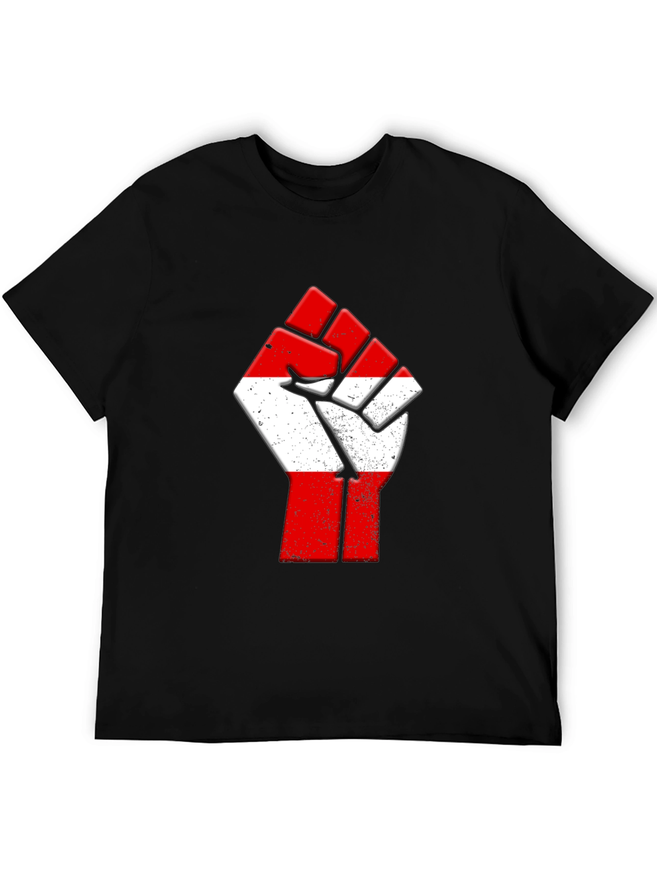 Austrian Flag Fist T-Shirt - Support Freedom