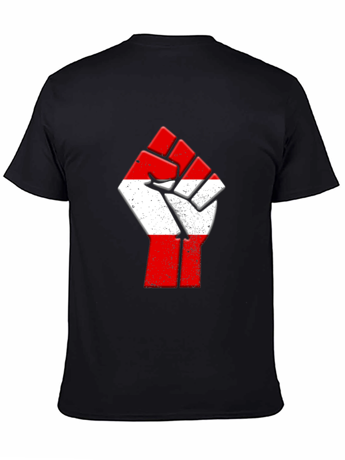 Austrian Flag Fist T-Shirt - Support Freedom