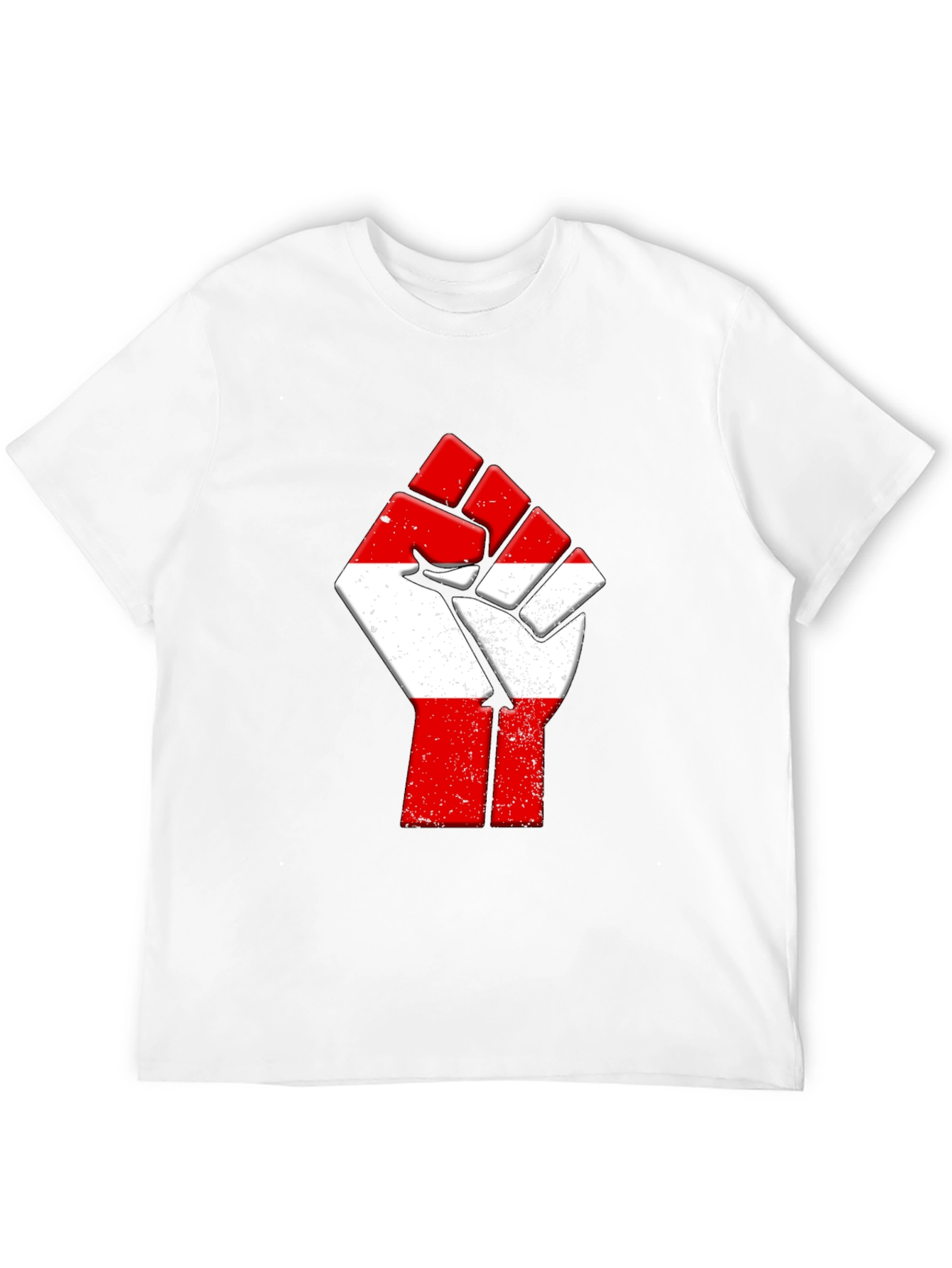 Austrian Flag Fist T-Shirt - Support Freedom