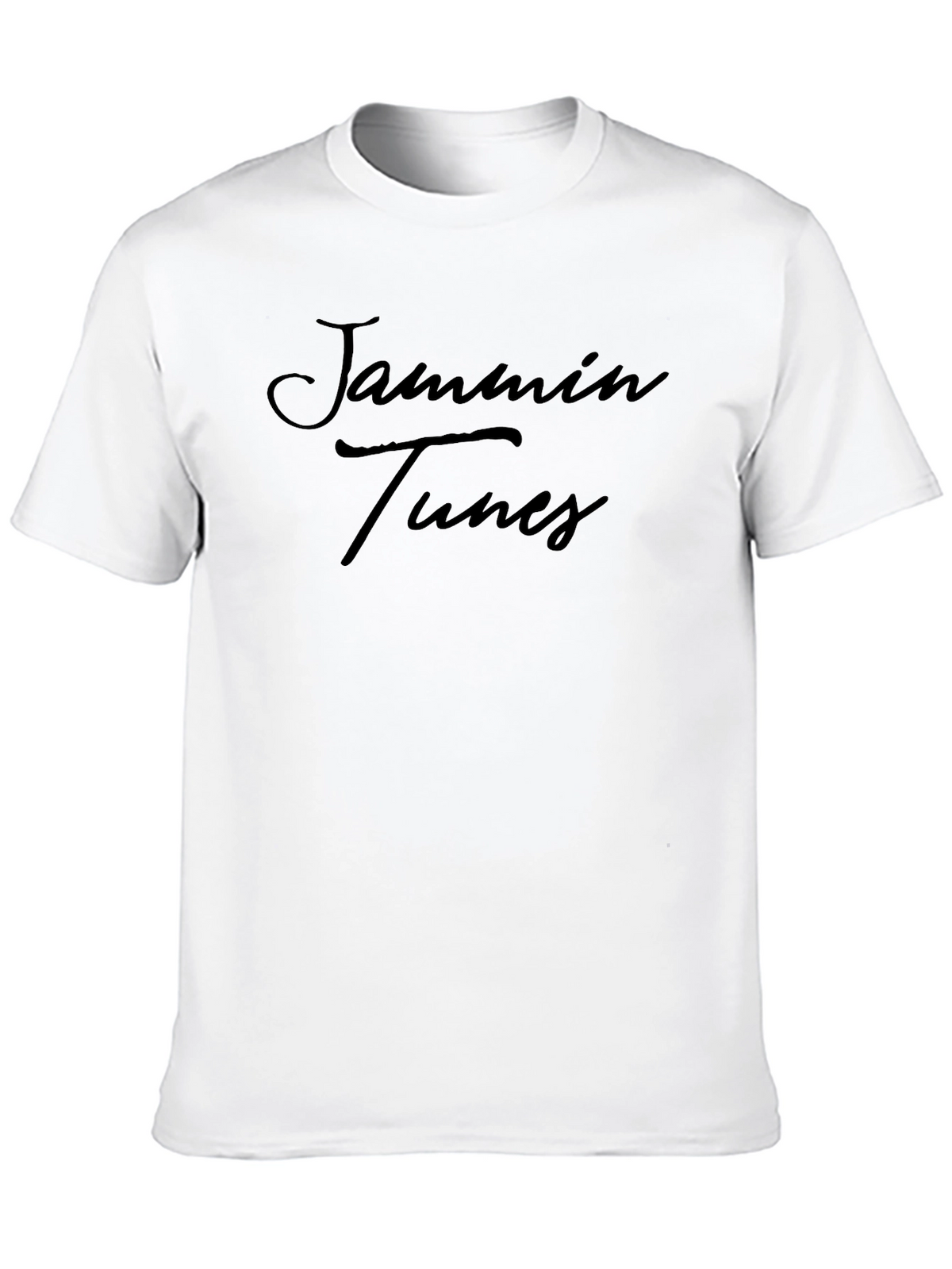 Jammin Tunes Black Graphic T-Shirt