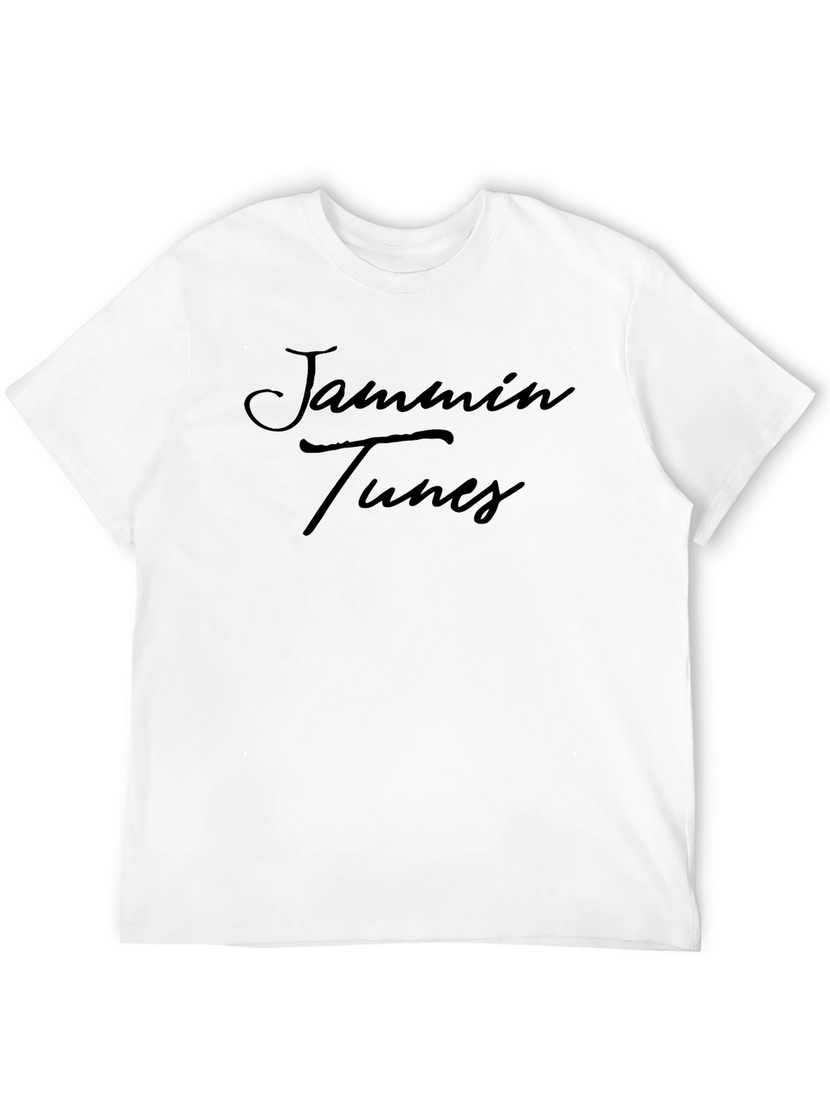 Jammin Tunes Black Graphic T-Shirt