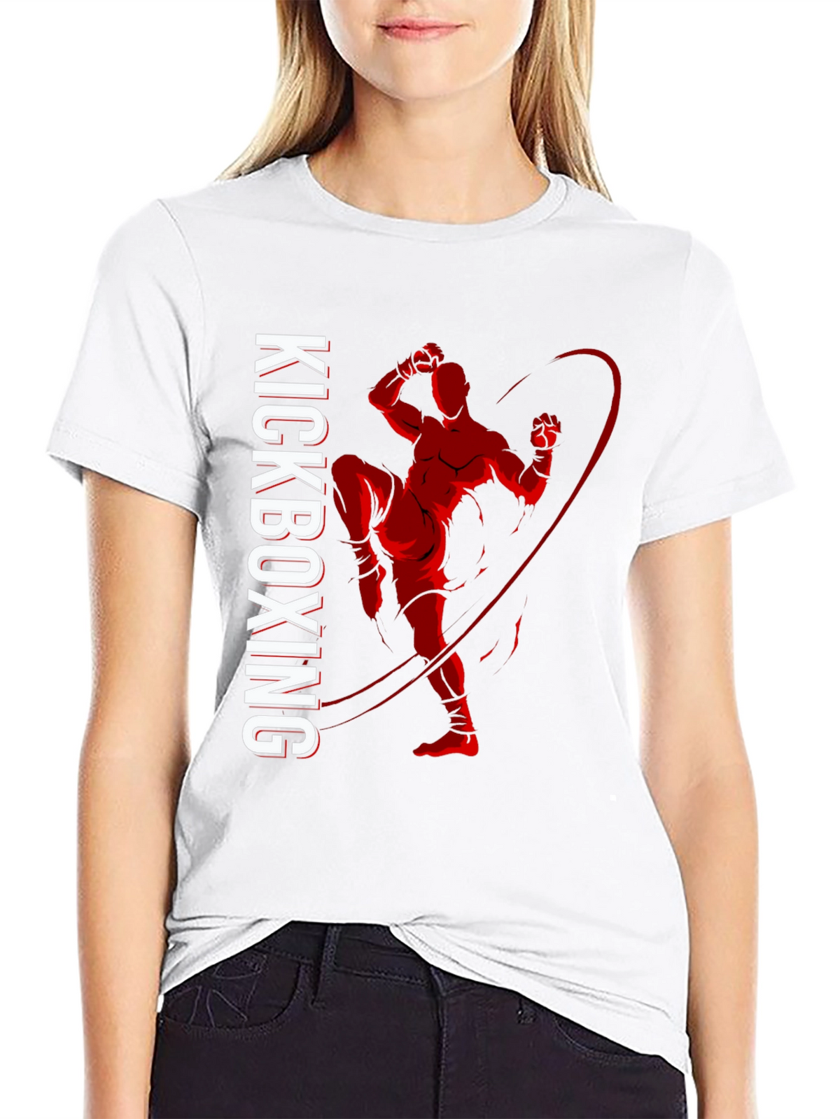 Kickboxing Graphic T-Shirt - Martial Arts Tee