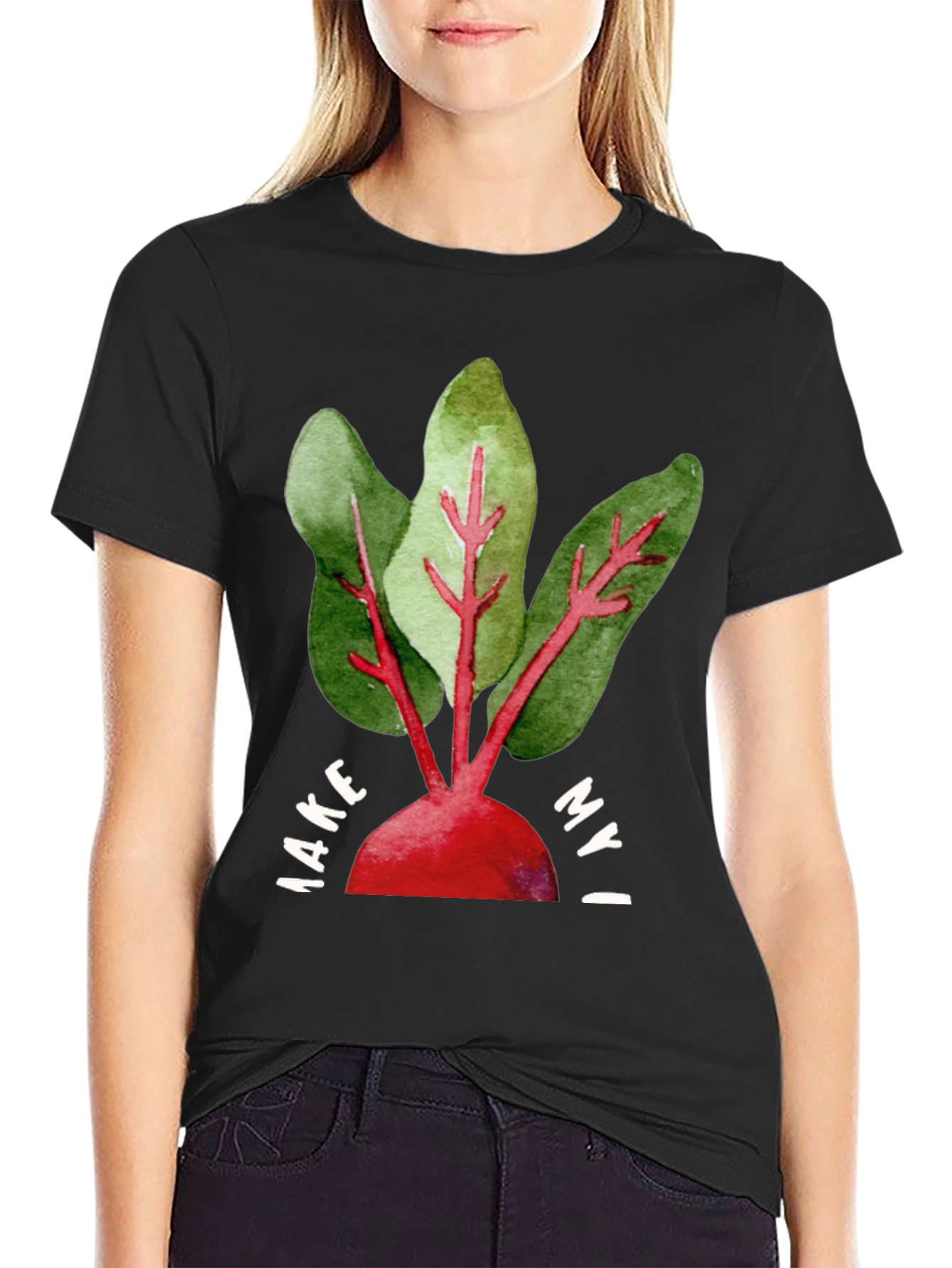 Beetroot Tee: Make My Heart Beet!