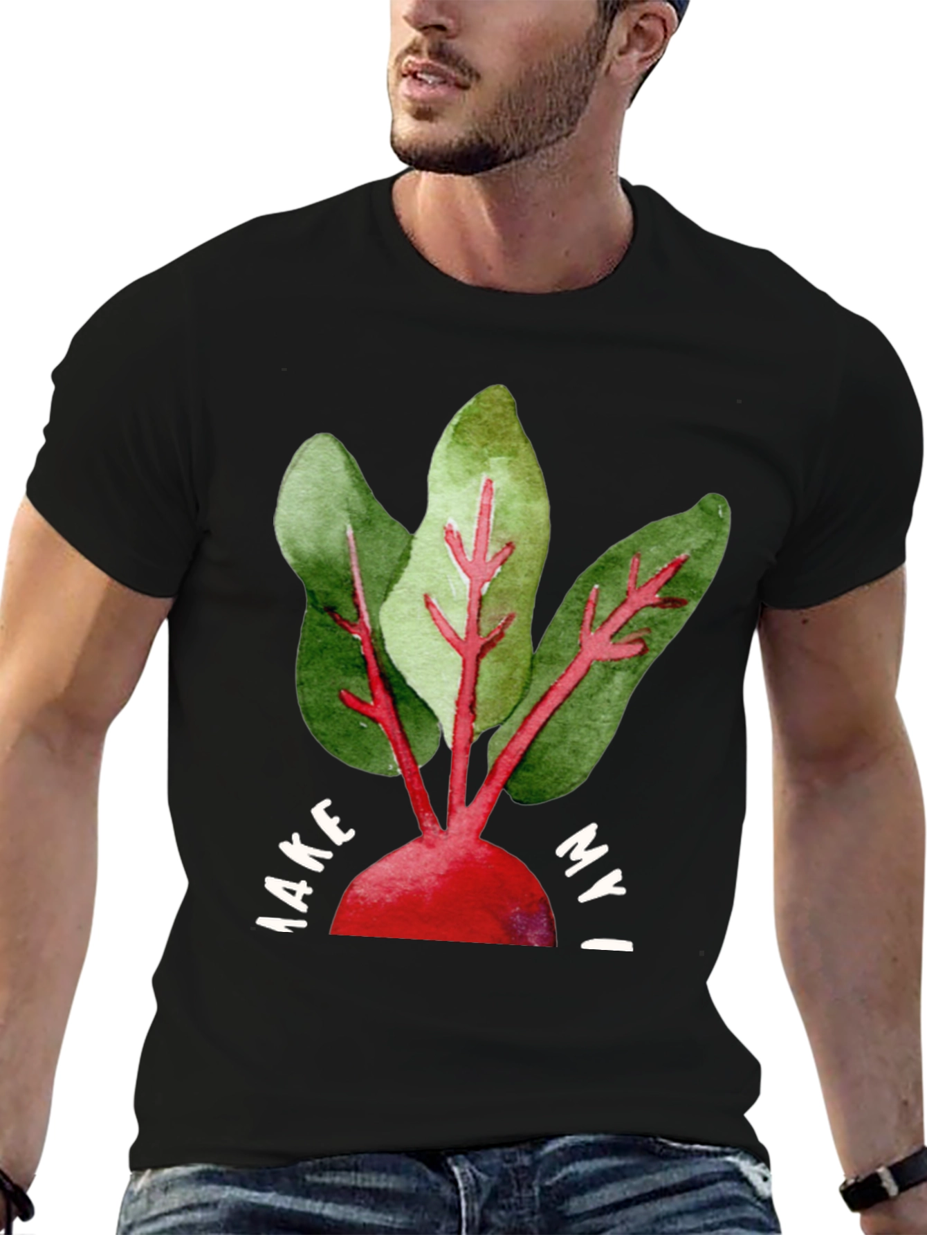 Beetroot Tee: Make My Heart Beet!