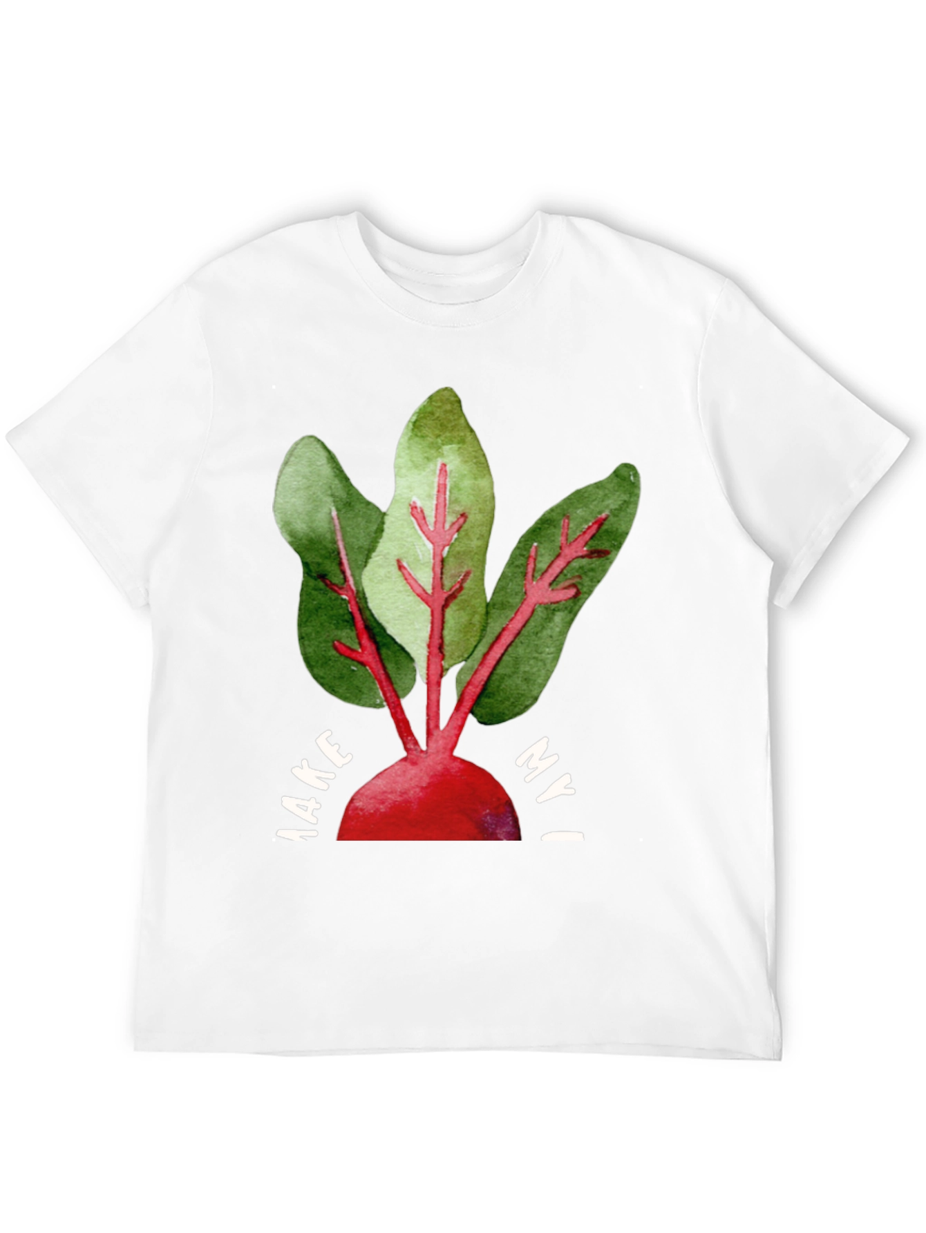 Beetroot Tee: Make My Heart Beet!