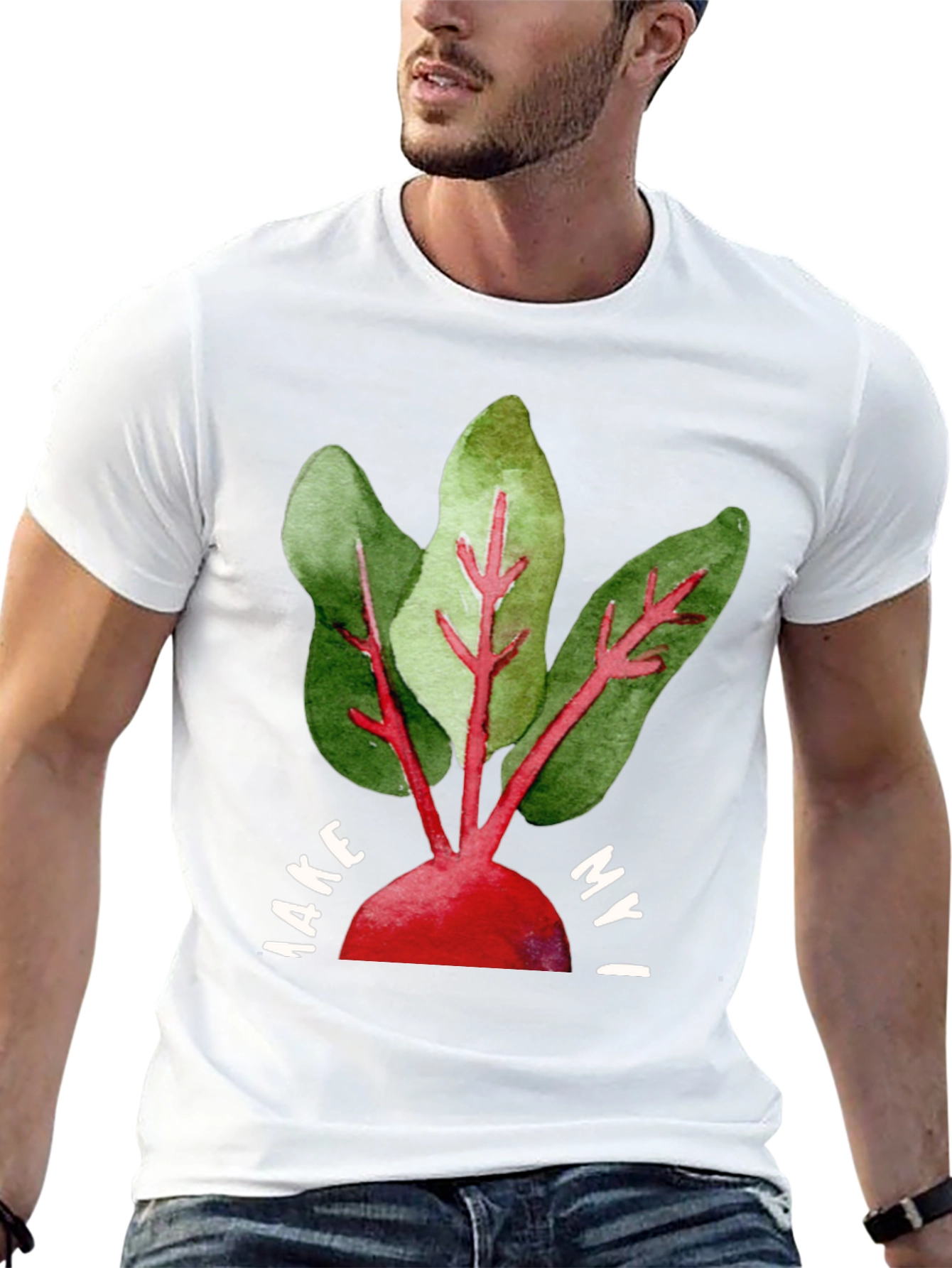 Beetroot Tee: Make My Heart Beet!
