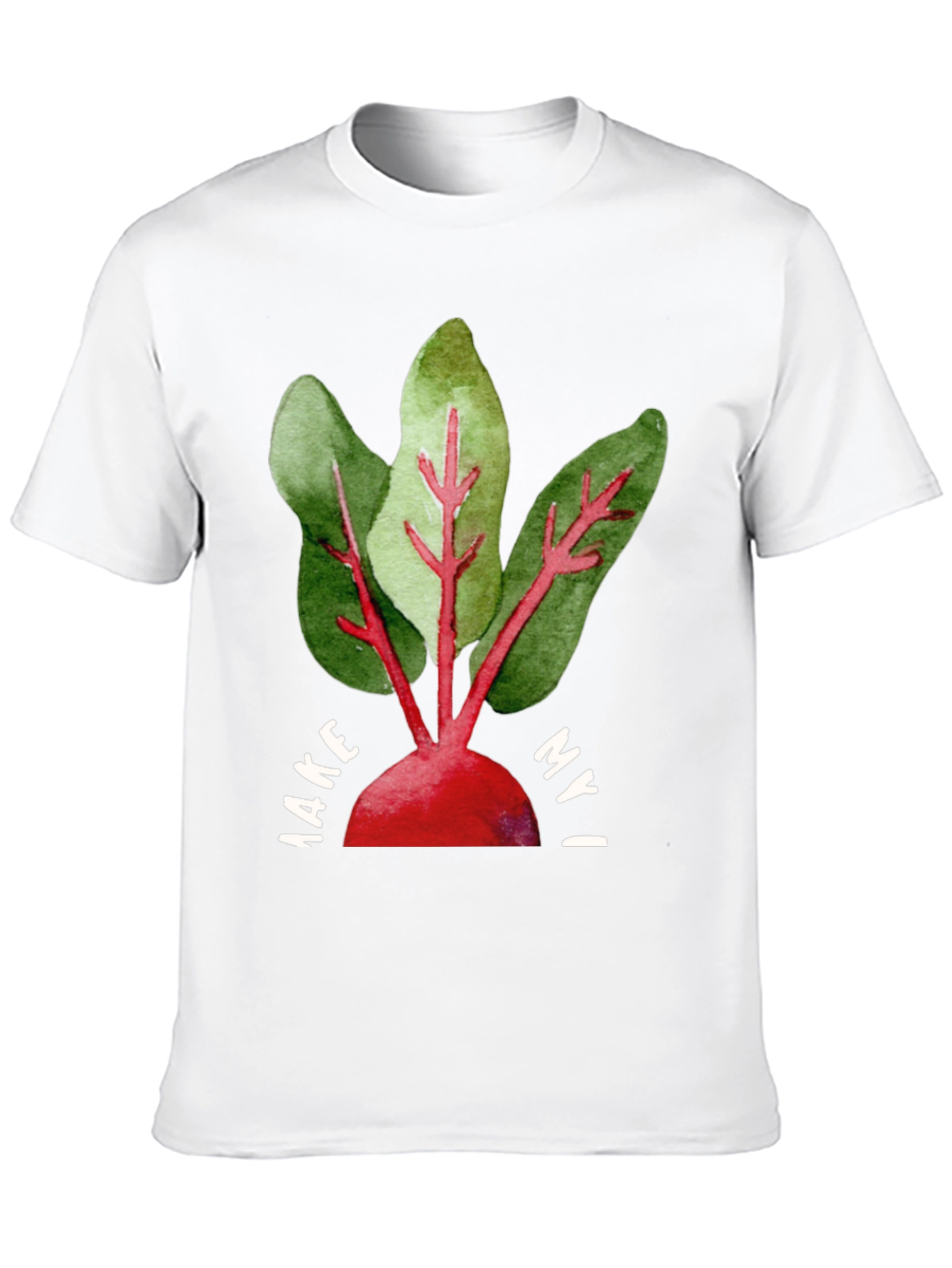 Beetroot Tee: Make My Heart Beet!
